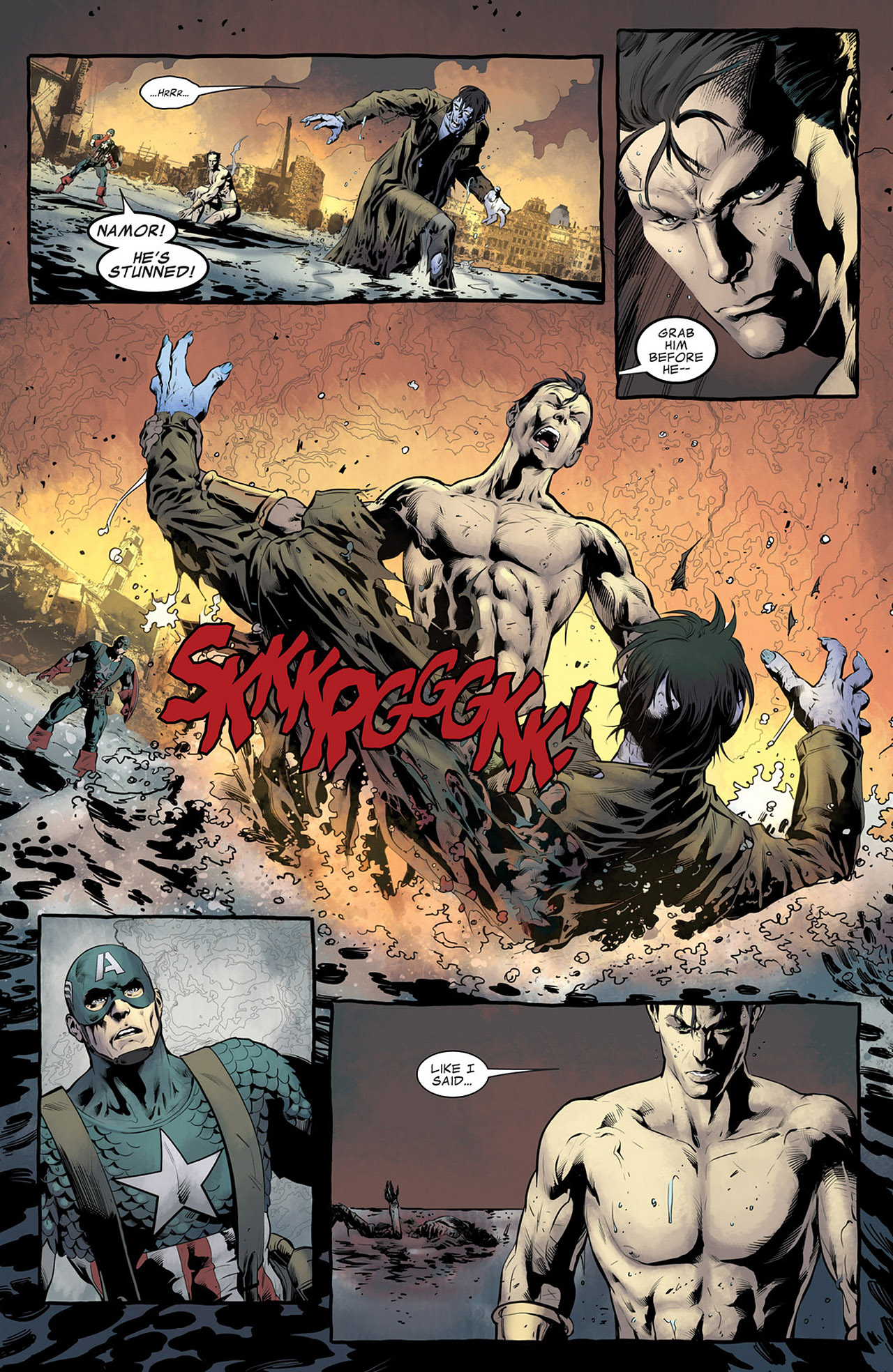 Read online Captain America and Namor comic -  Issue #635.1 - 17