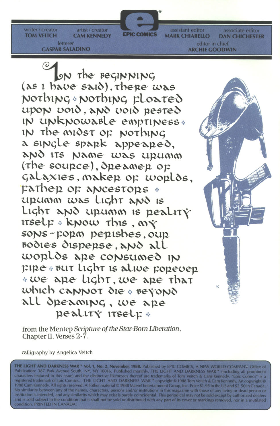 Read online The Light and Darkness War comic -  Issue #2 - 2