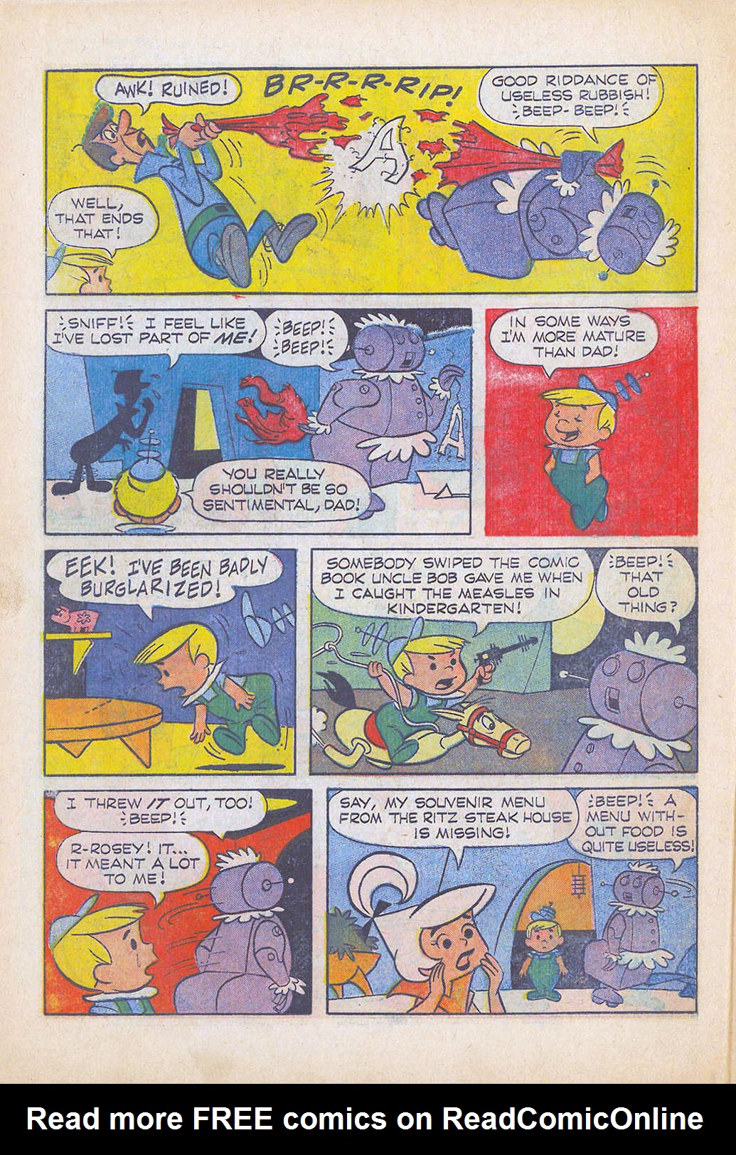 Read online The Jetsons (1963) comic -  Issue #16 - 22