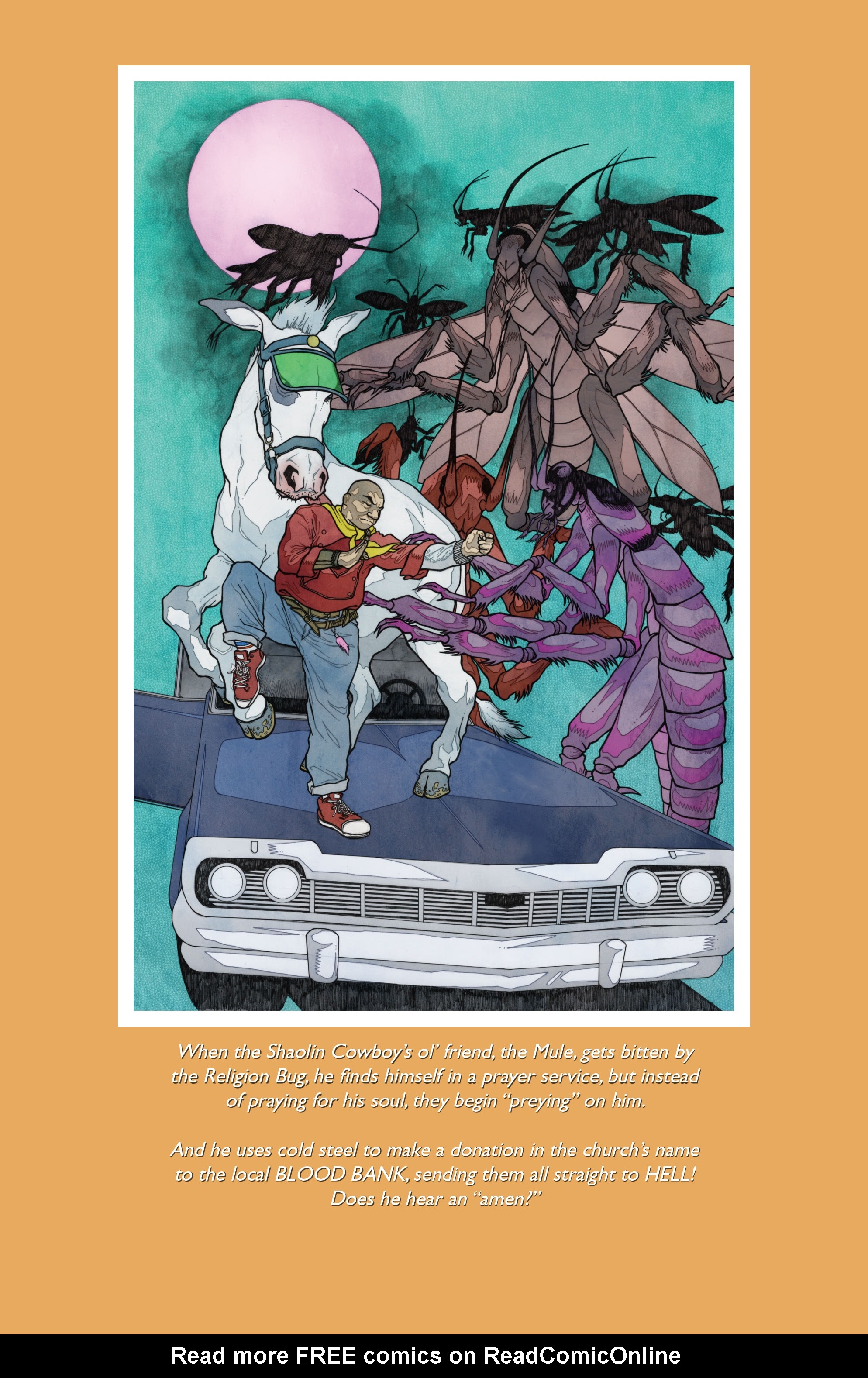 Read online Shaolin Cowboy: Cruel to Be Kin comic -  Issue #5 - 30