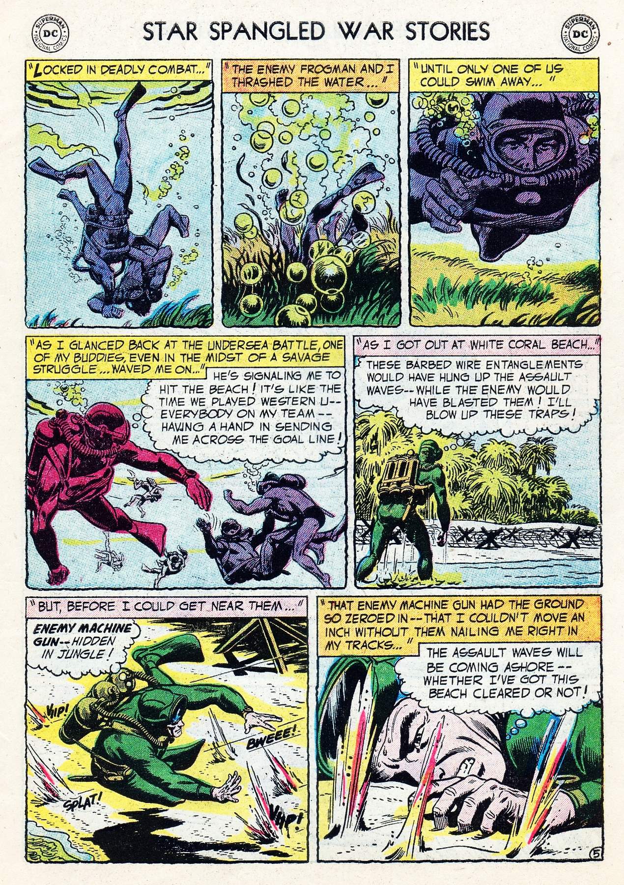 Read online Star Spangled War Stories (1952) comic -  Issue #38 - 7