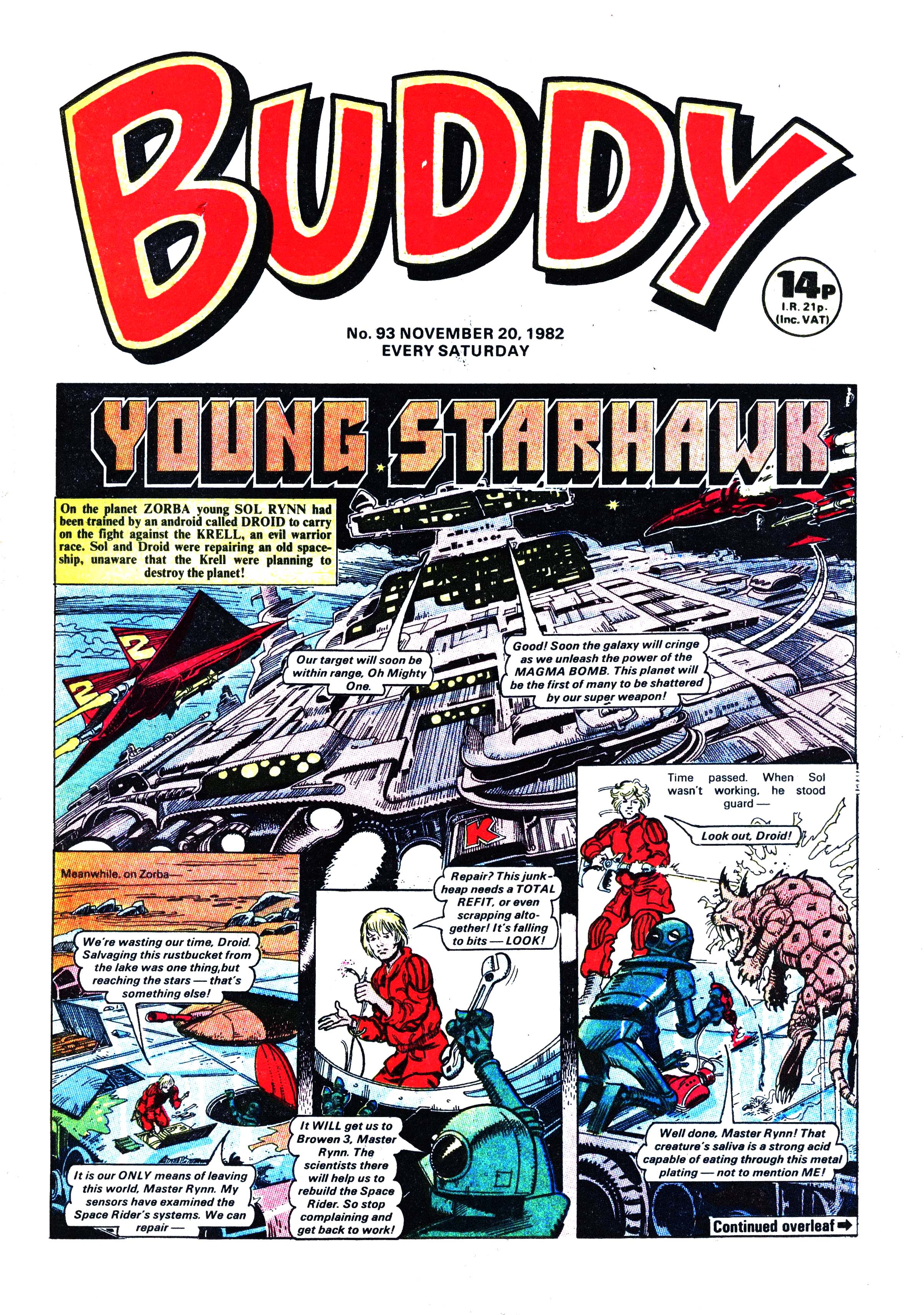 Read online Buddy comic -  Issue #93 - 1