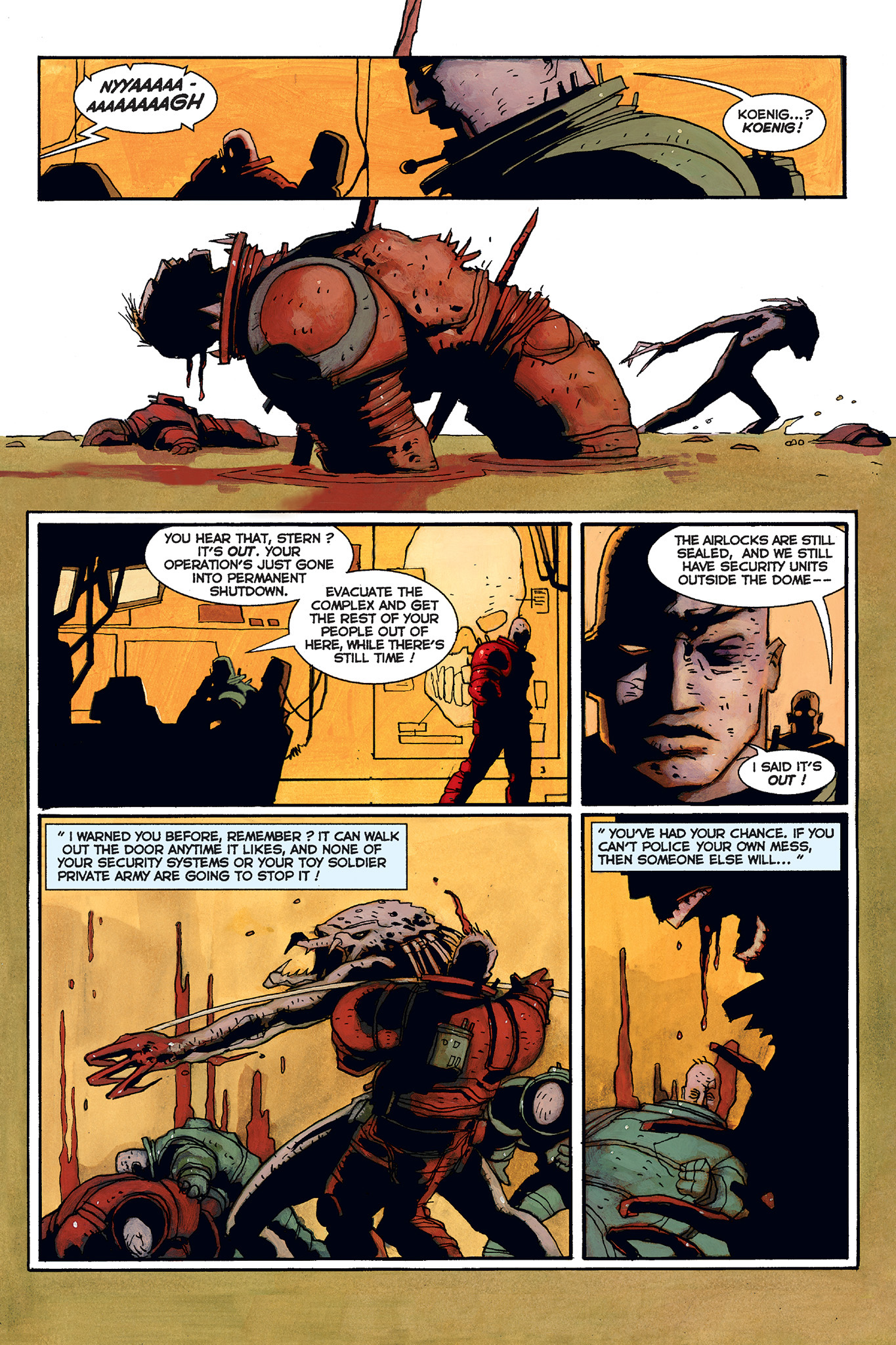 Read online Predator: Captive comic -  Issue # Full - 16