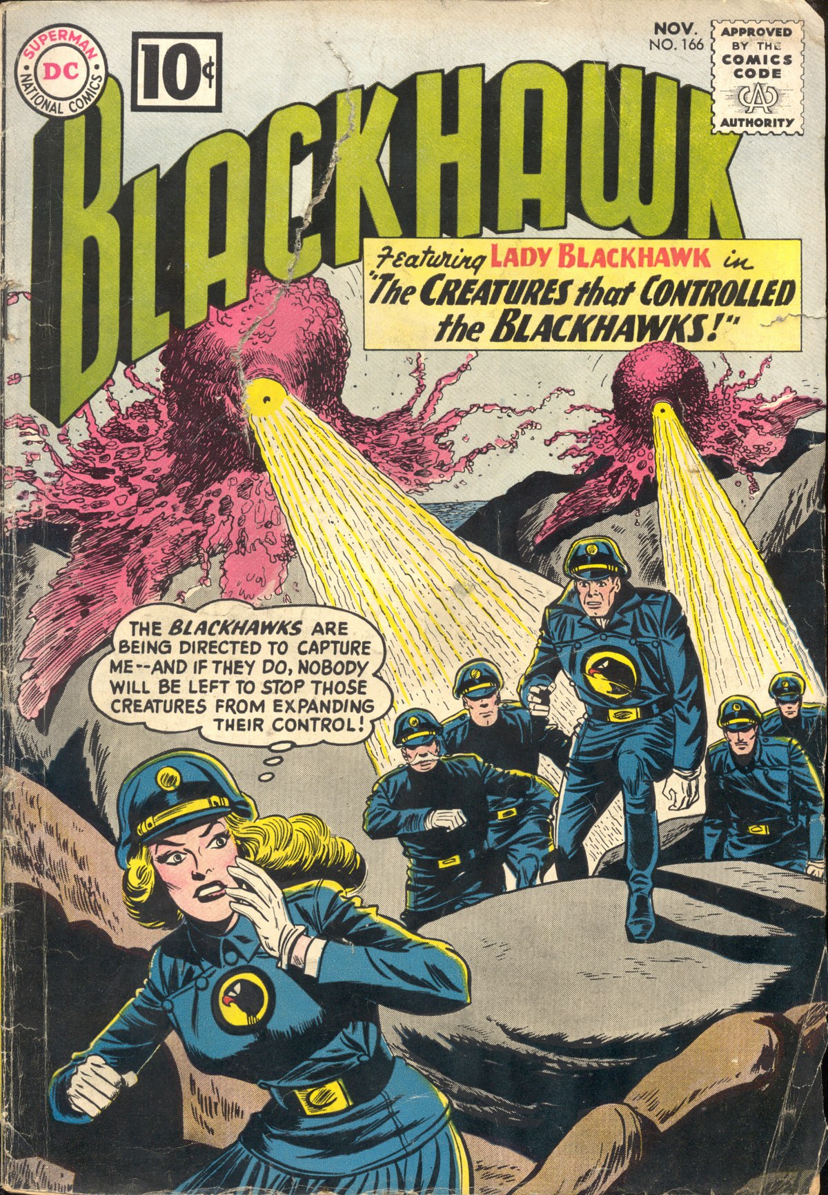 Read online Blackhawk (1957) comic -  Issue #166 - 1