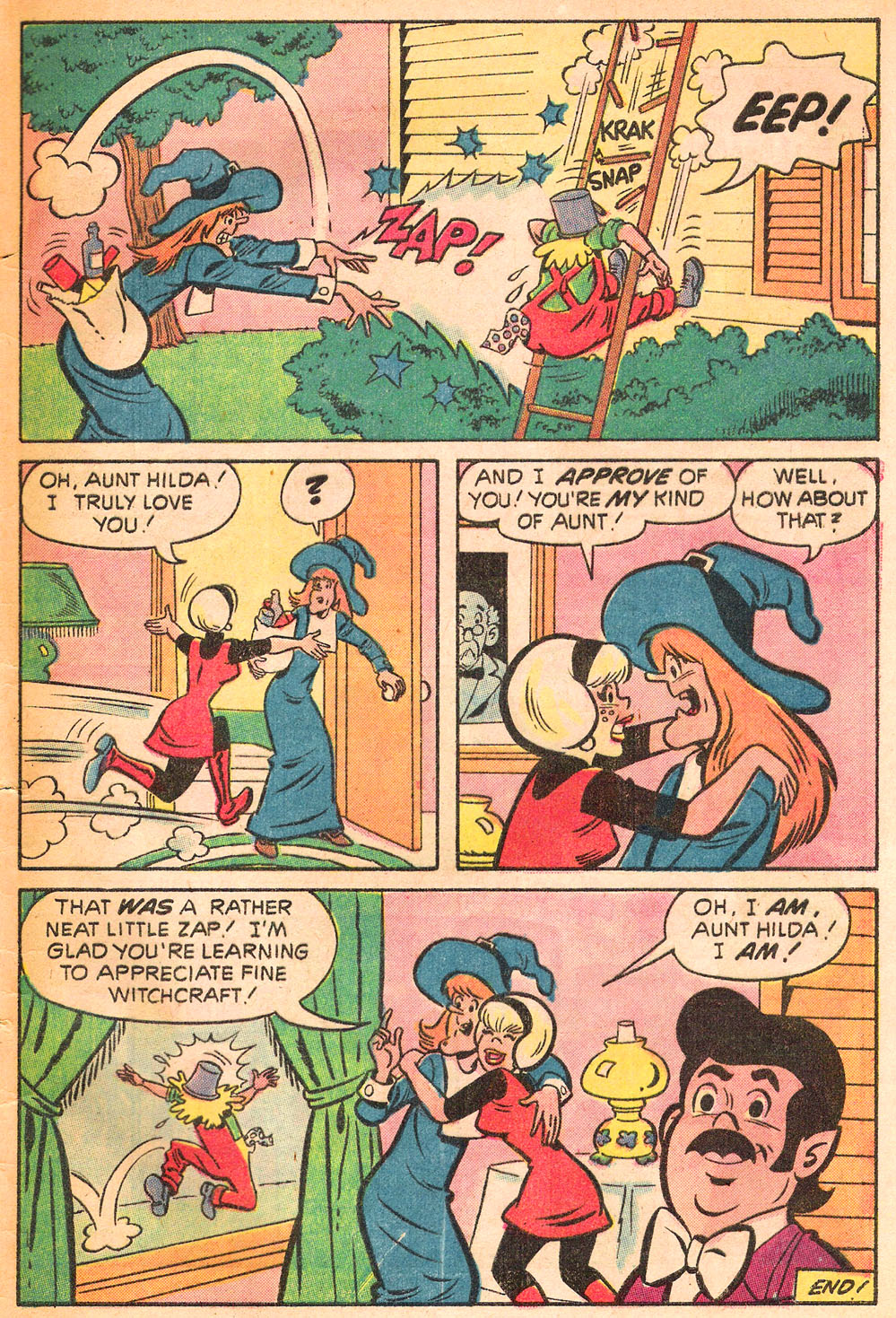Read online Sabrina The Teenage Witch (1971) comic -  Issue #9 - 37