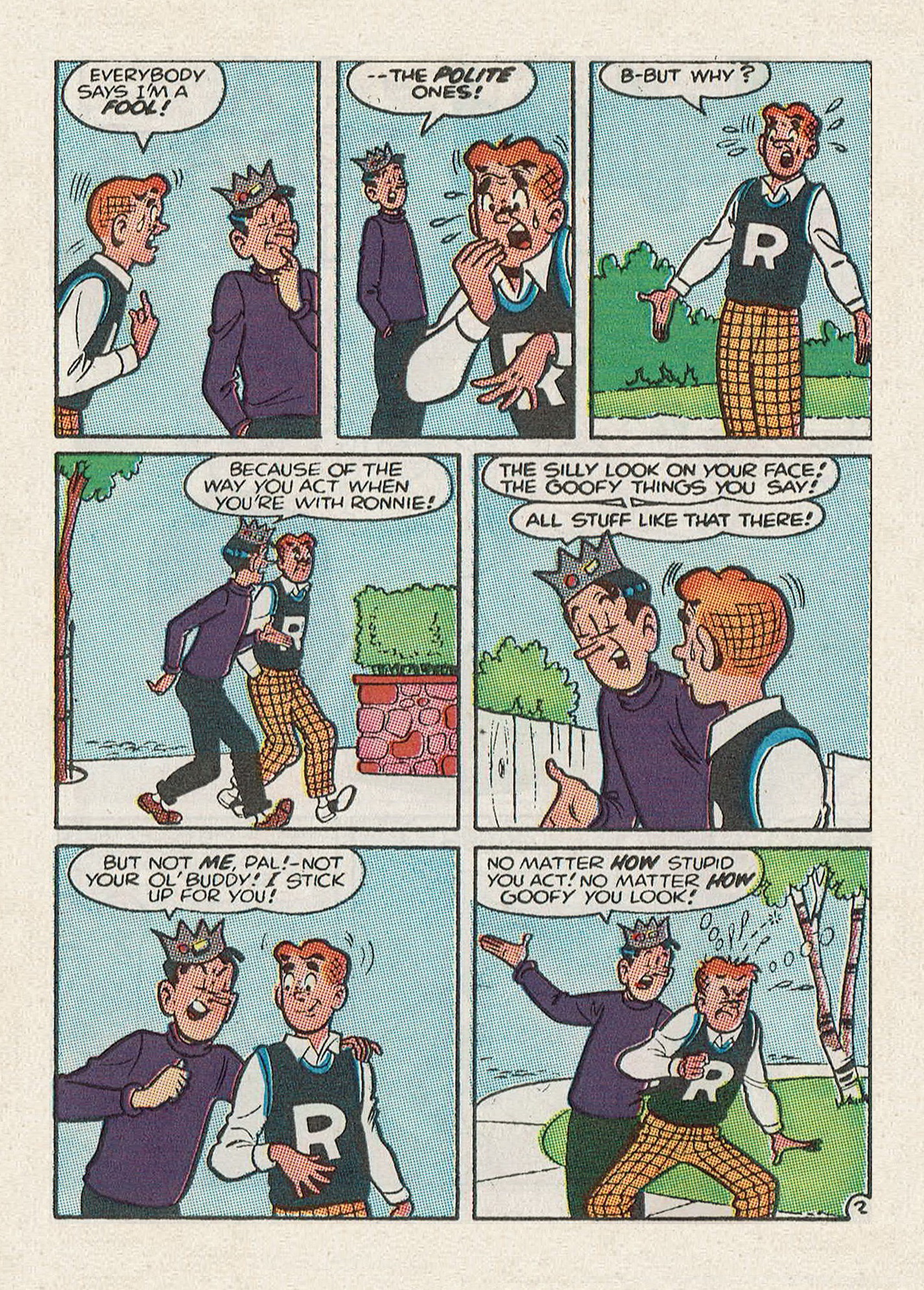 Read online Jughead Jones Comics Digest comic -  Issue #59 - 76