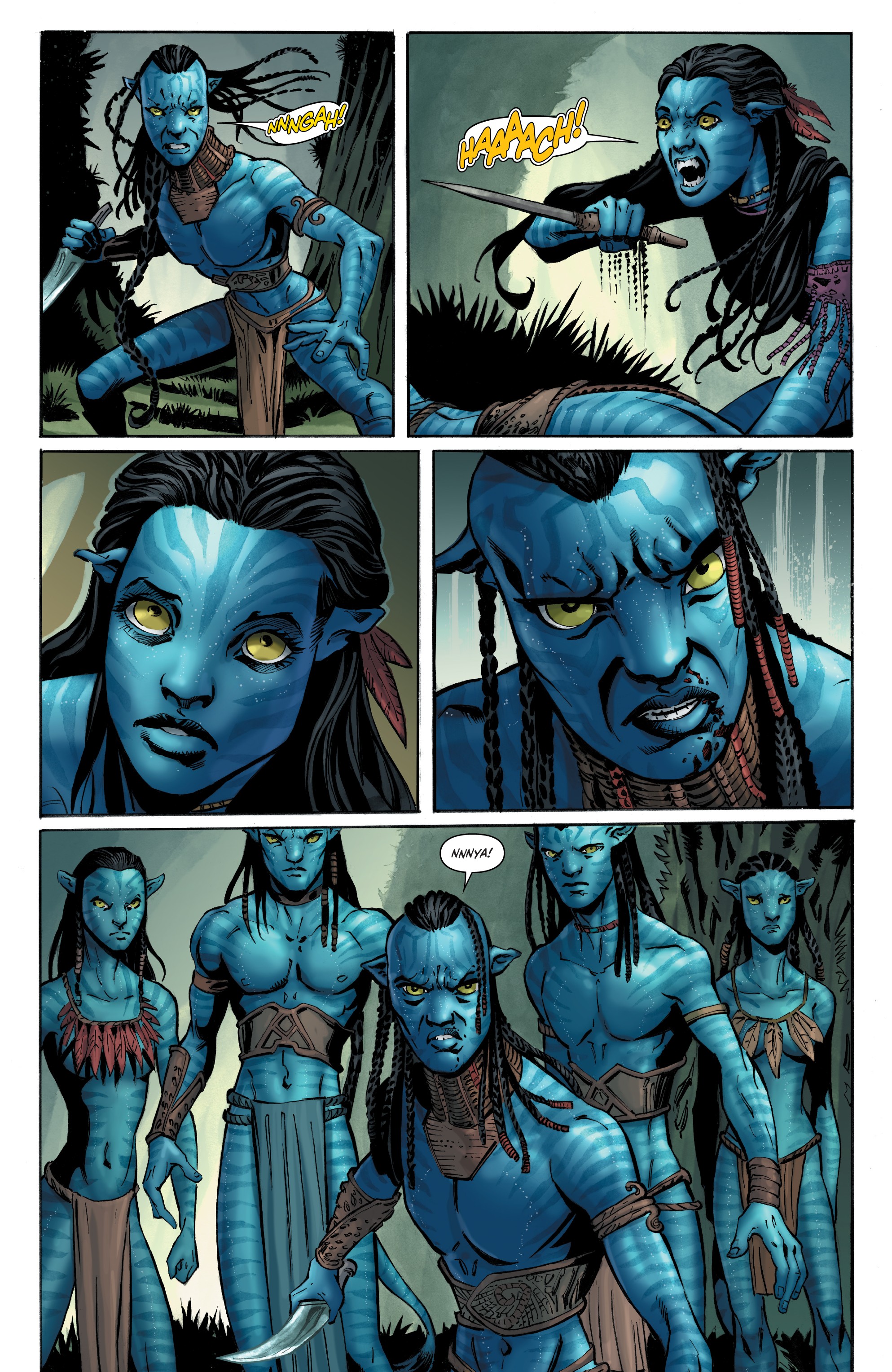 Read online Avatar: Tsu'tey's Path comic -  Issue #4 - 10