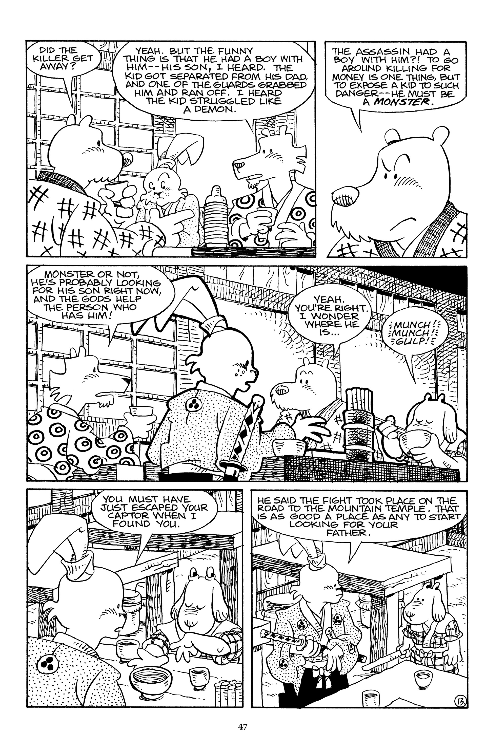 Read online The Usagi Yojimbo Saga (2021) comic -  Issue # TPB 4 (Part 1) - 47