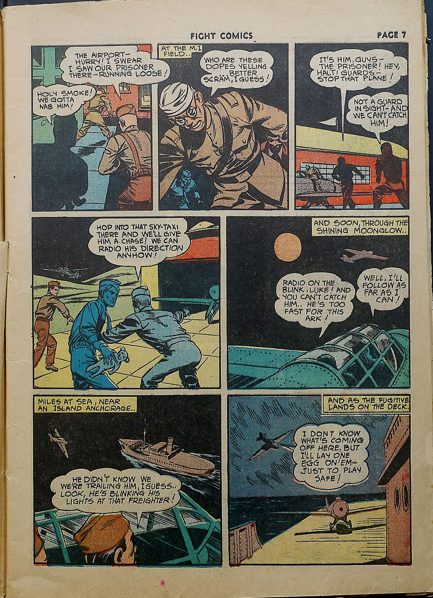 Read online Fight Comics comic -  Issue #25 - 9