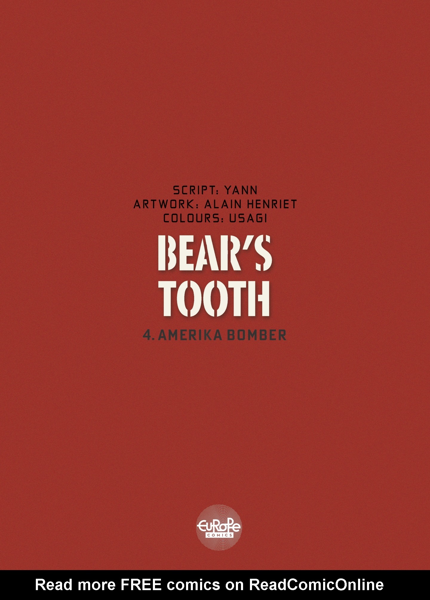 Read online Bear's Tooth comic -  Issue #4 - 3