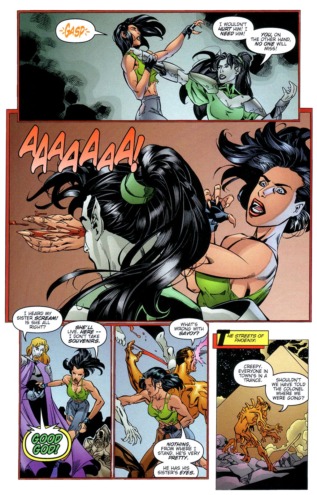 Read online Wetworks comic -  Issue #35 - 16