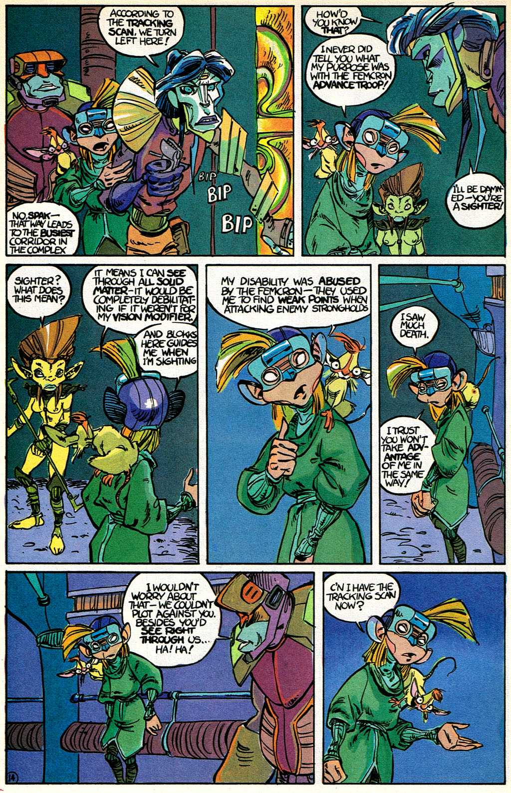 Read online Zooniverse comic -  Issue #4 - 16