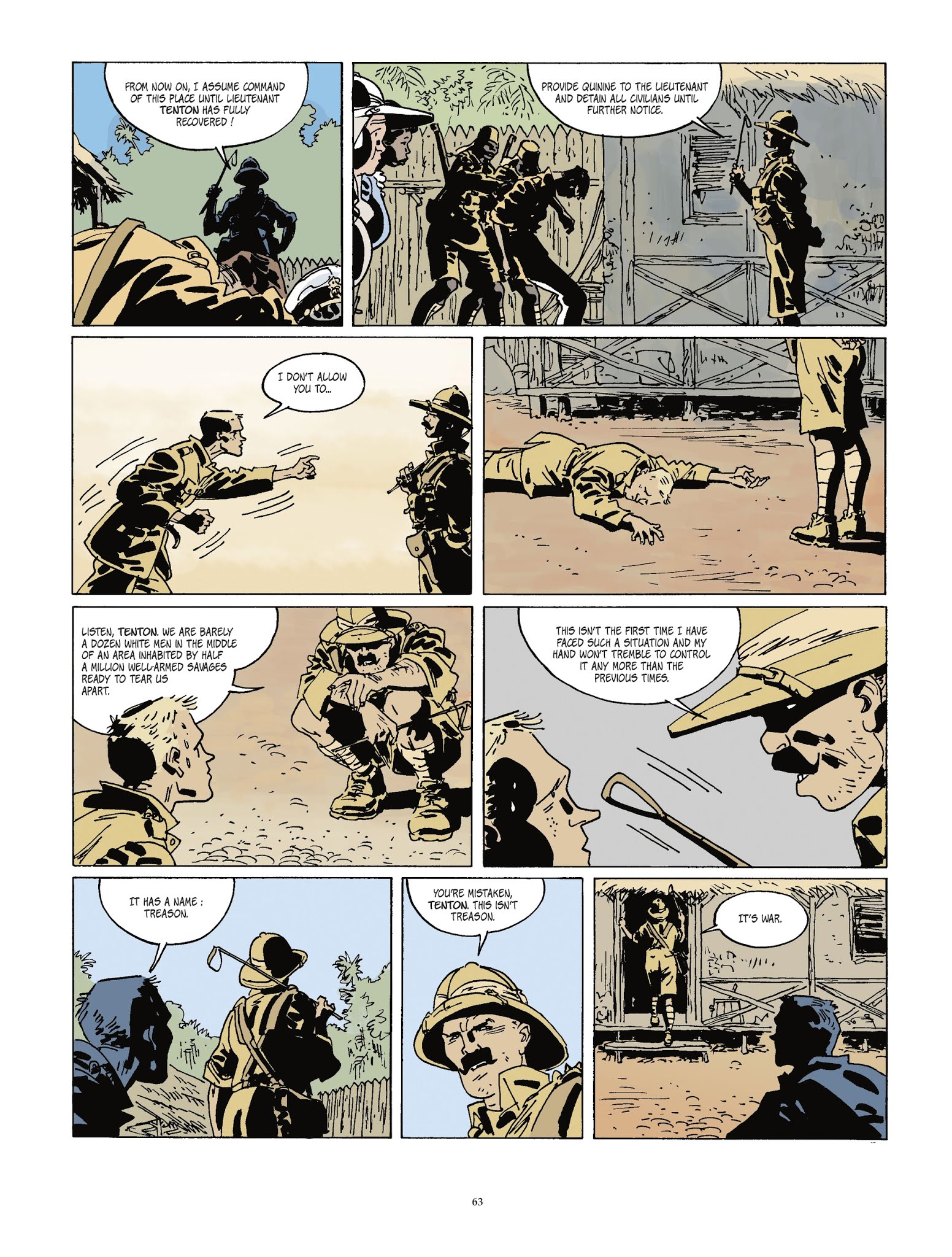 Read online Corto Maltese [GER] comic -  Issue #16 - 63