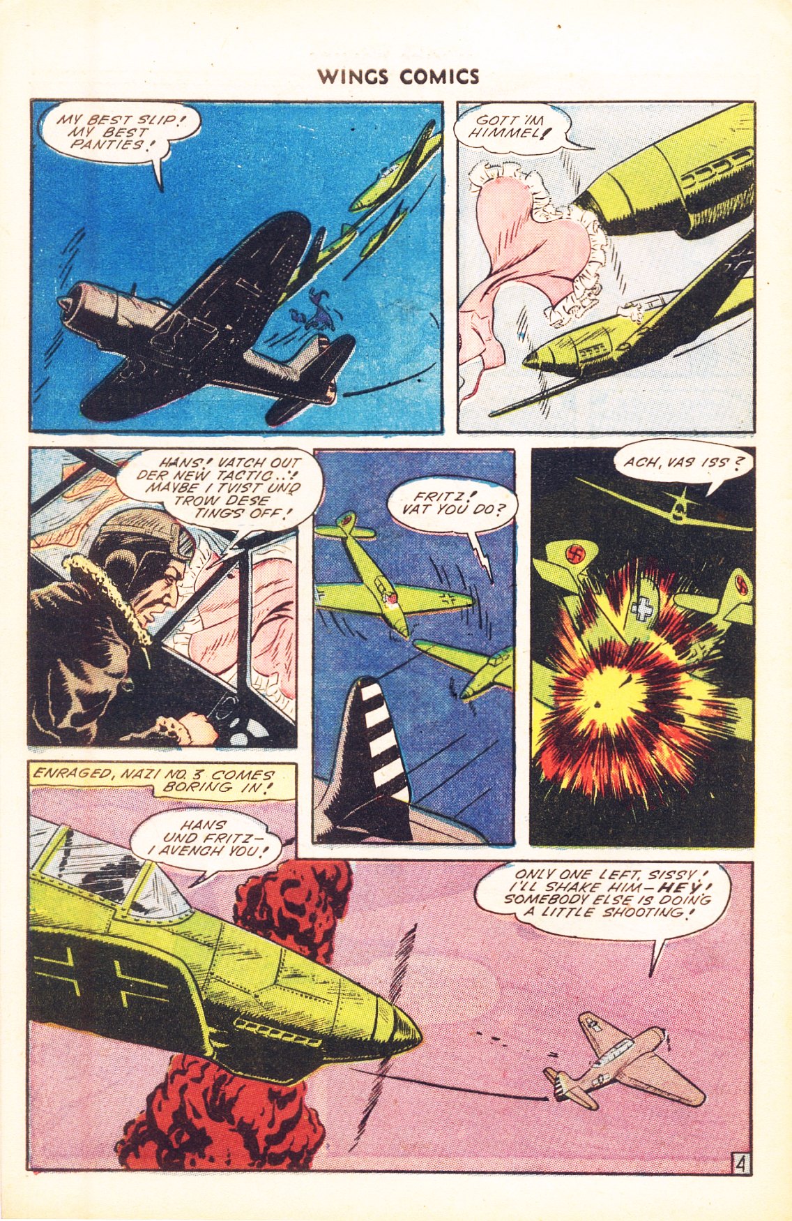 Read online Wings Comics comic -  Issue #50 - 40