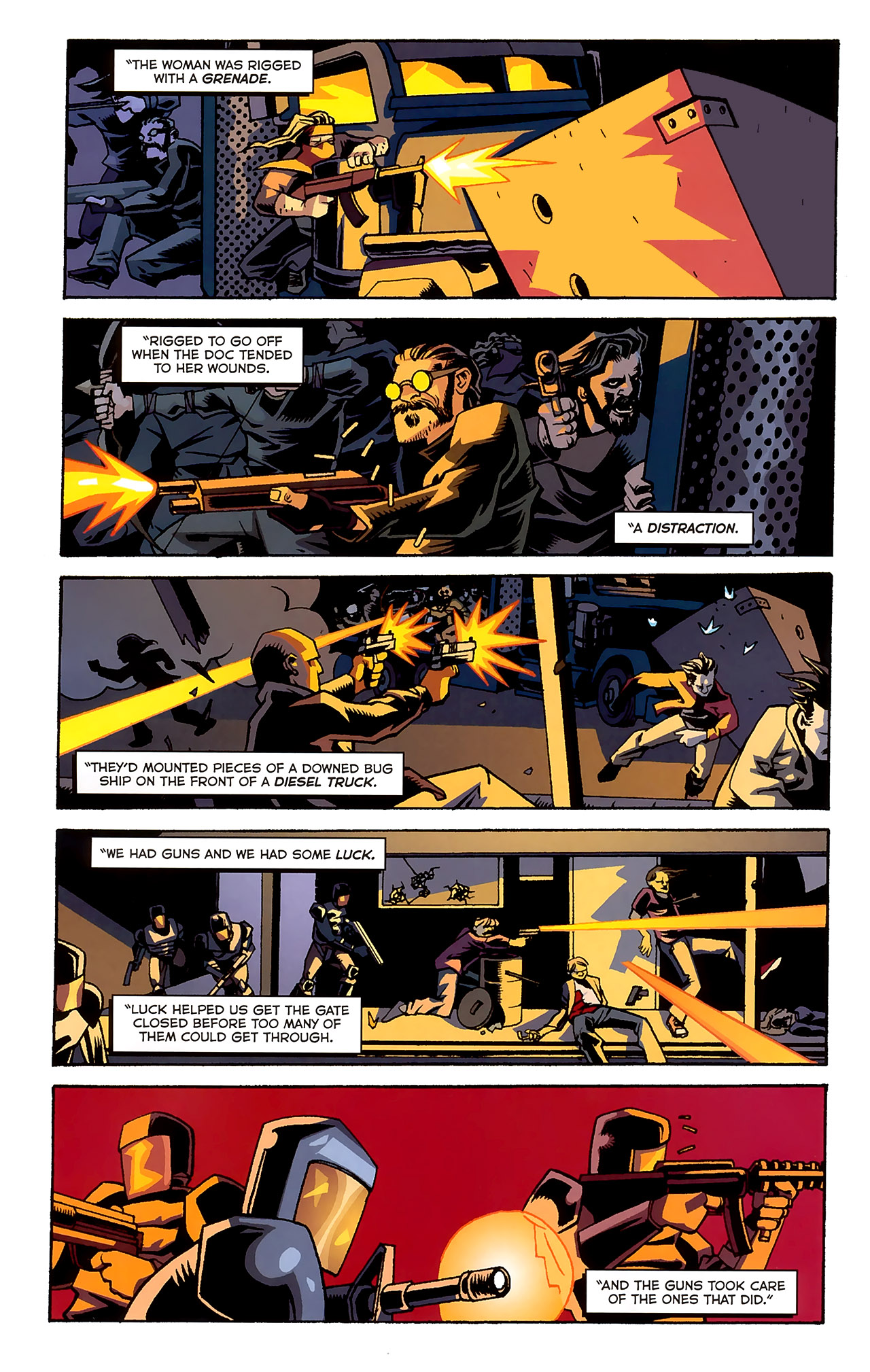 Read online Resurrection (2009) comic -  Issue #4 - 5