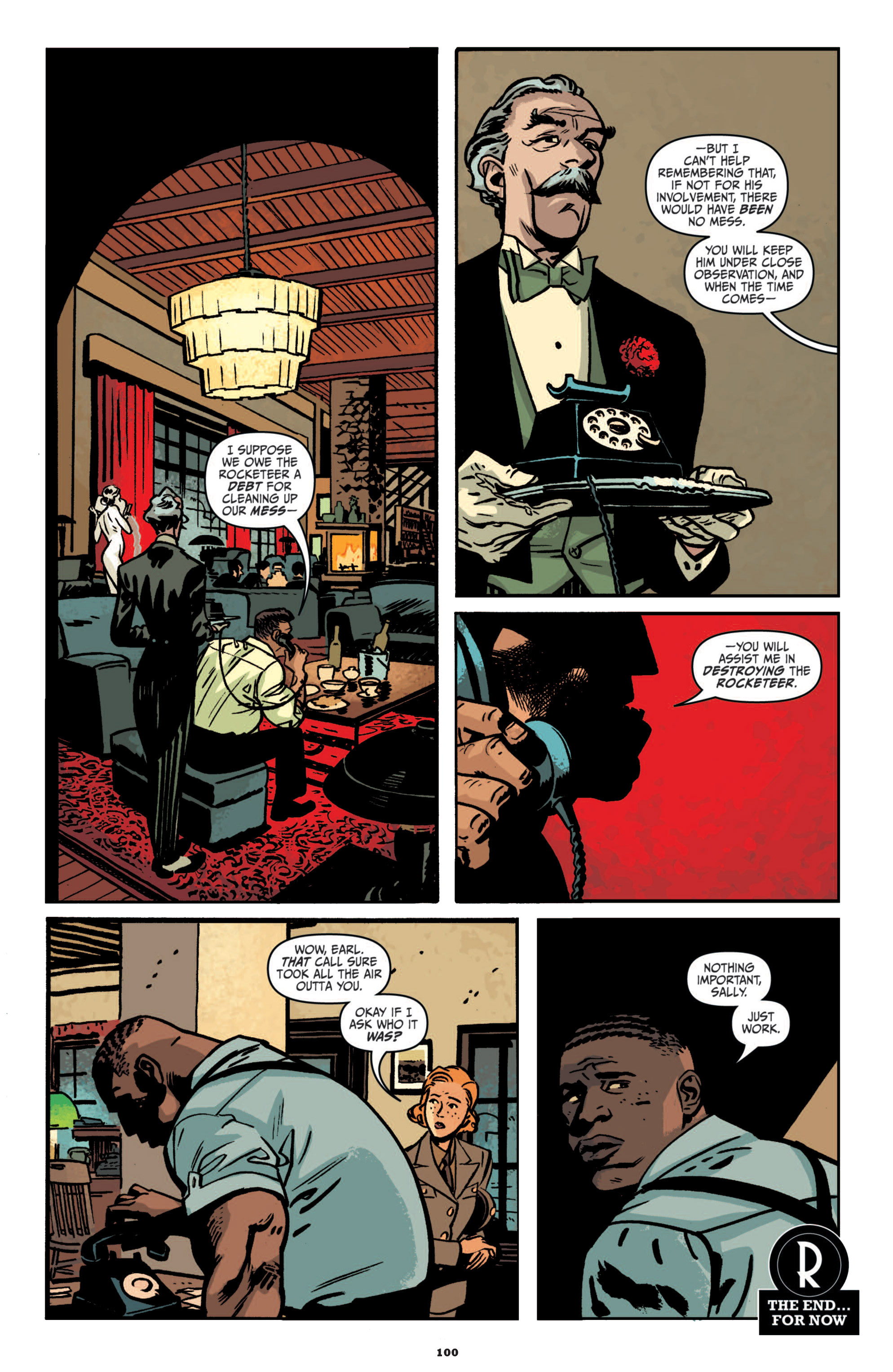 Read online The Rocketeer: Cargo of Doom comic -  Issue # TPB - 96