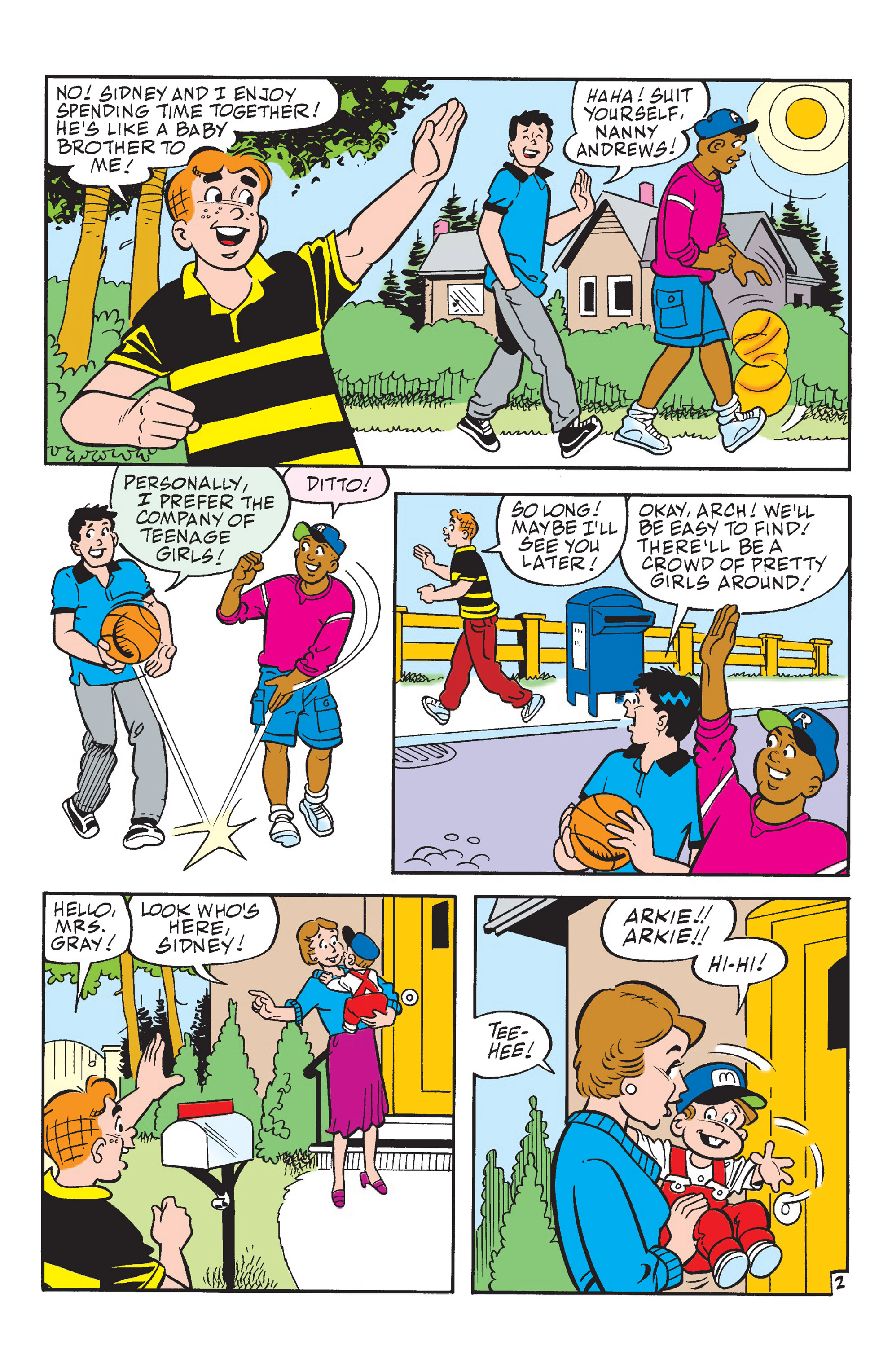 Read online B&V Friends Adventures In Babysitting comic -  Issue # TPB - 37