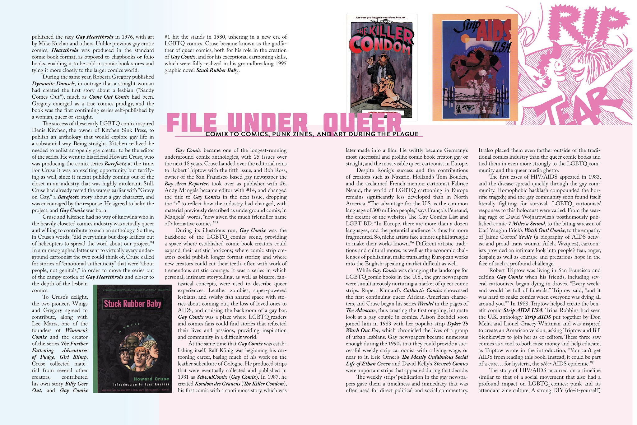 Read online No Straight Lines: Four Decades of Queer Comics comic -  Issue # TPB - 11