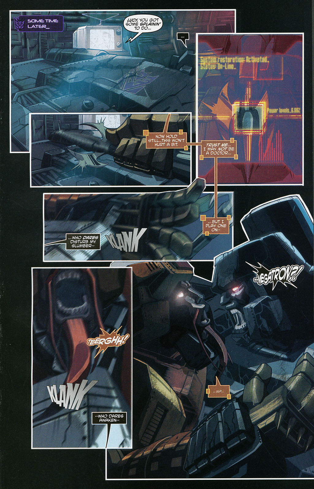 Read online Transformers: Generation 1 (2004) comic -  Issue #4 - 22