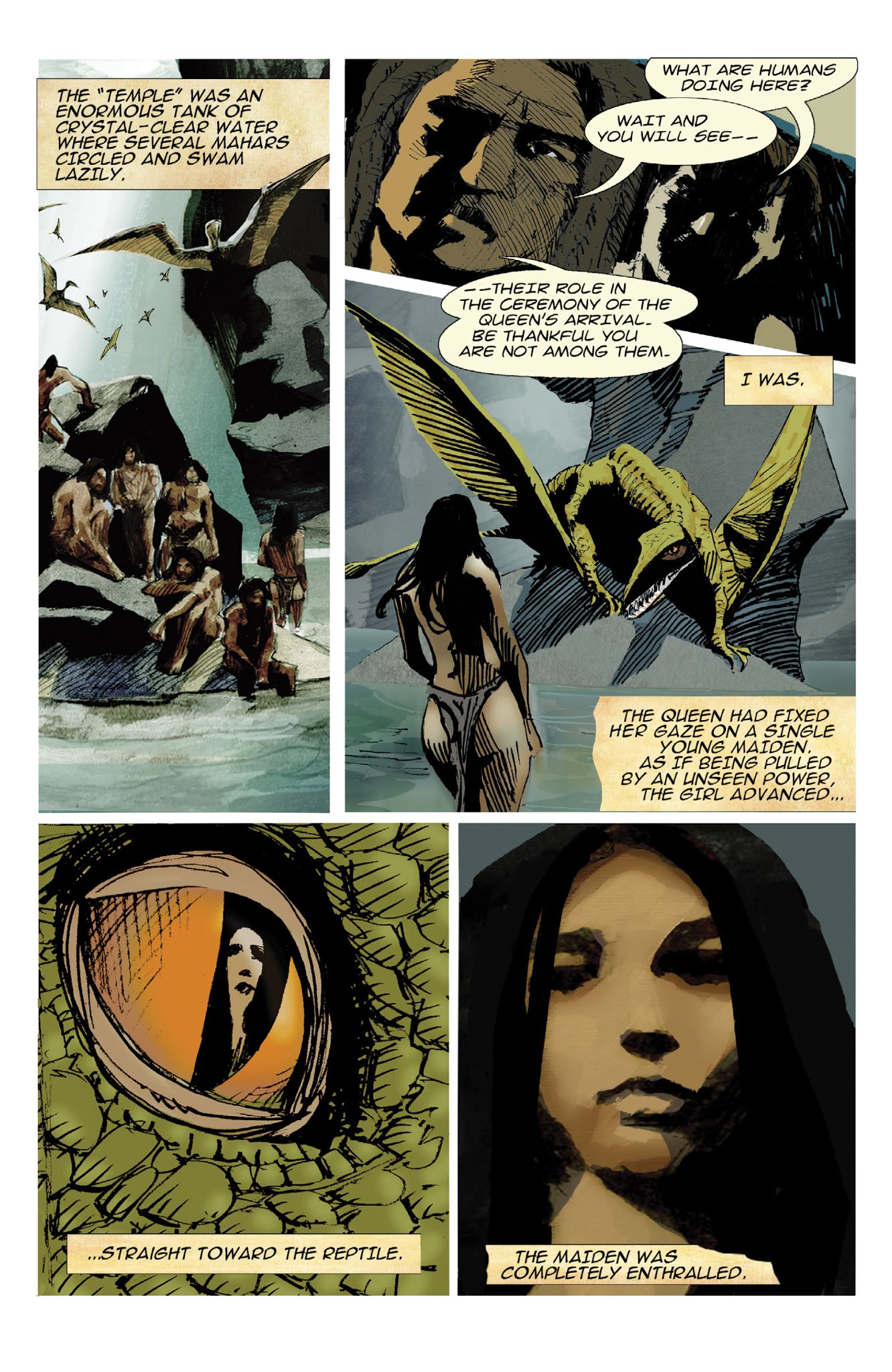 Read online Edgar Rice Burroughs' At the Earth's Core comic -  Issue # TPB - 51