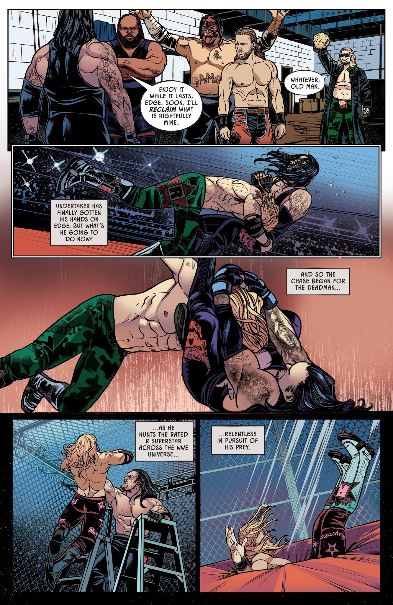 Read online WWE: Undertaker comic -  Issue # TPB - 77