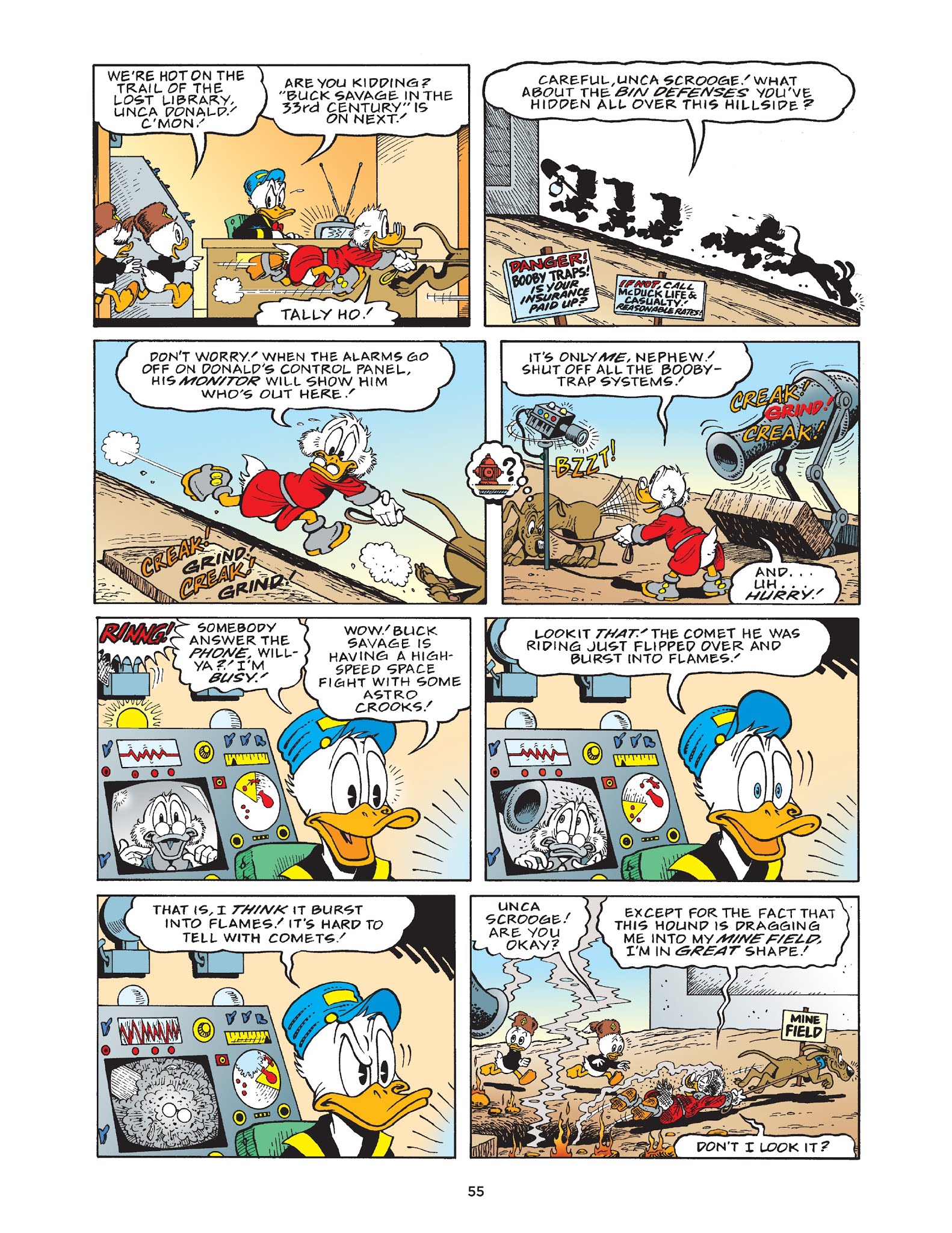 Read online Walt Disney Uncle Scrooge and Donald Duck: The Don Rosa Library comic -  Issue # TPB 5 (Part 1) - 56