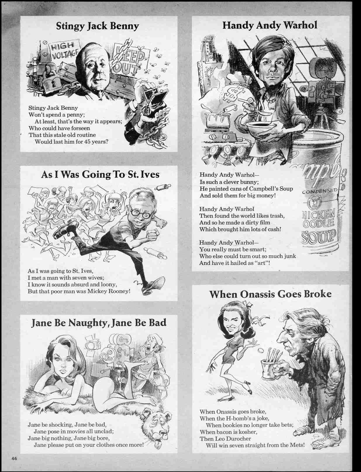 Read online MAD comic -  Issue #134 - 48