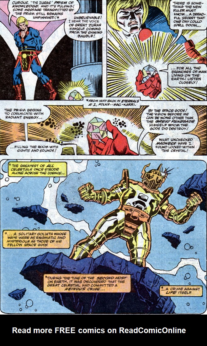 Read online Eternals (1985) comic -  Issue #9 - 8