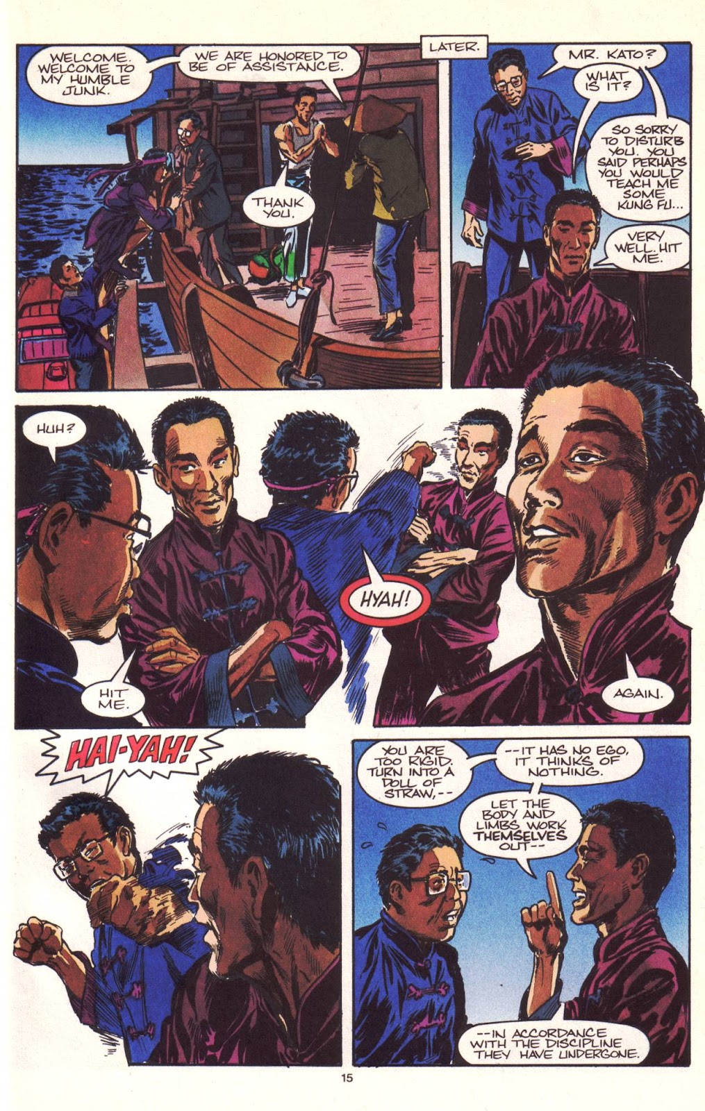 Kato of the Green Hornet issue 1 - Page 16