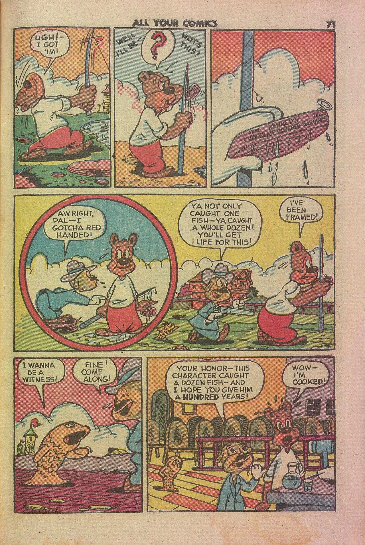 Read online Fox Comics Annual comic -  Issue # TPB 3 - 73