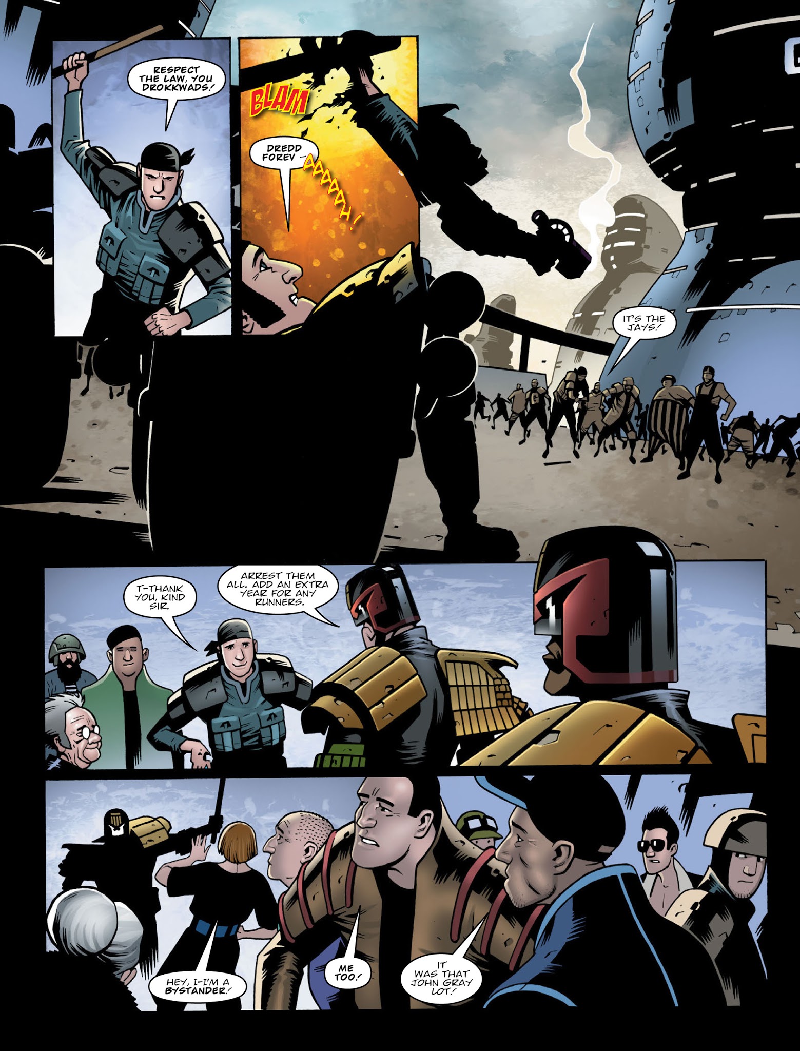 Read online 2000 AD comic -  Issue #2050 - 6