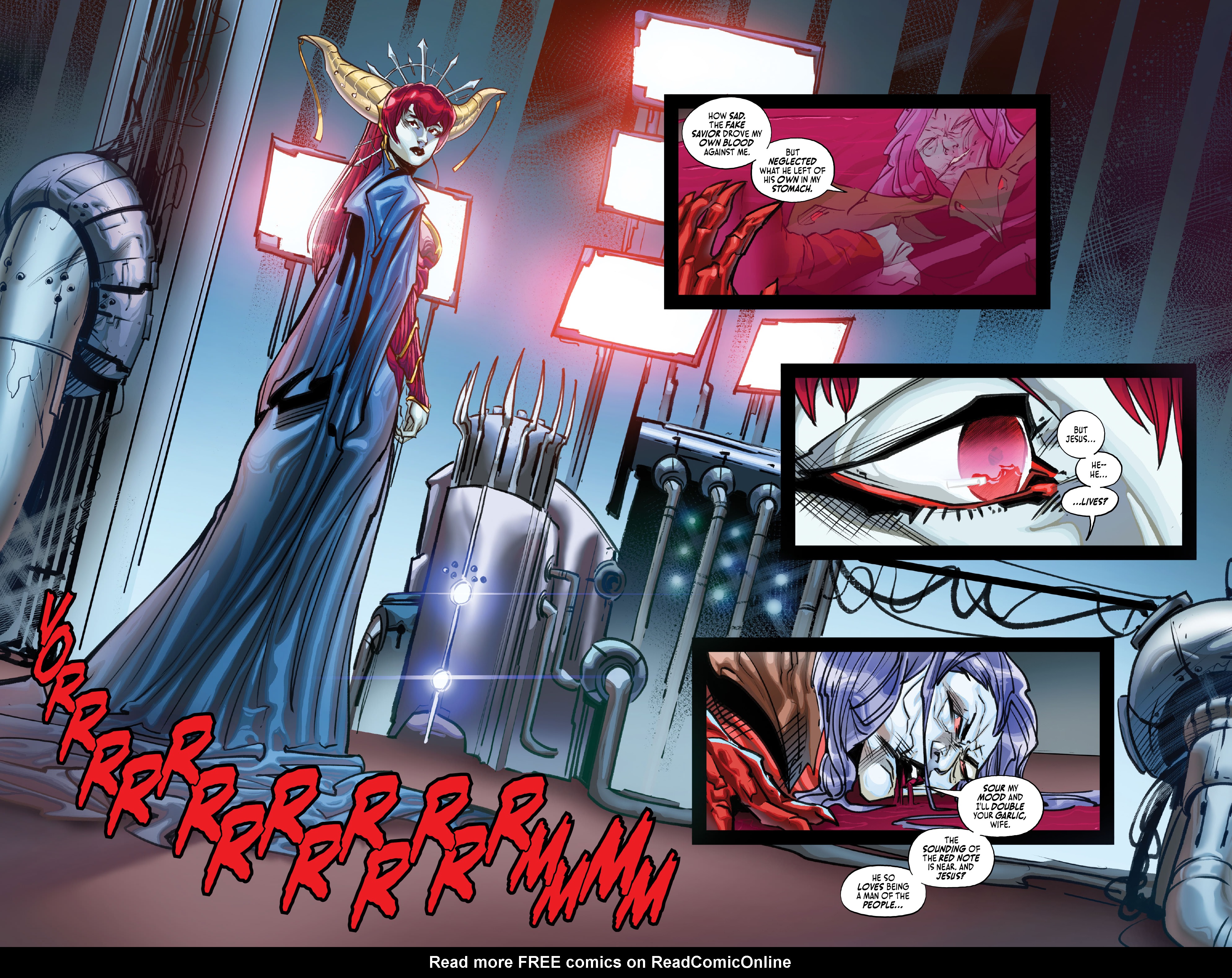 Read online Loaded Bible: Blood Of My Blood comic -  Issue #5 - 6