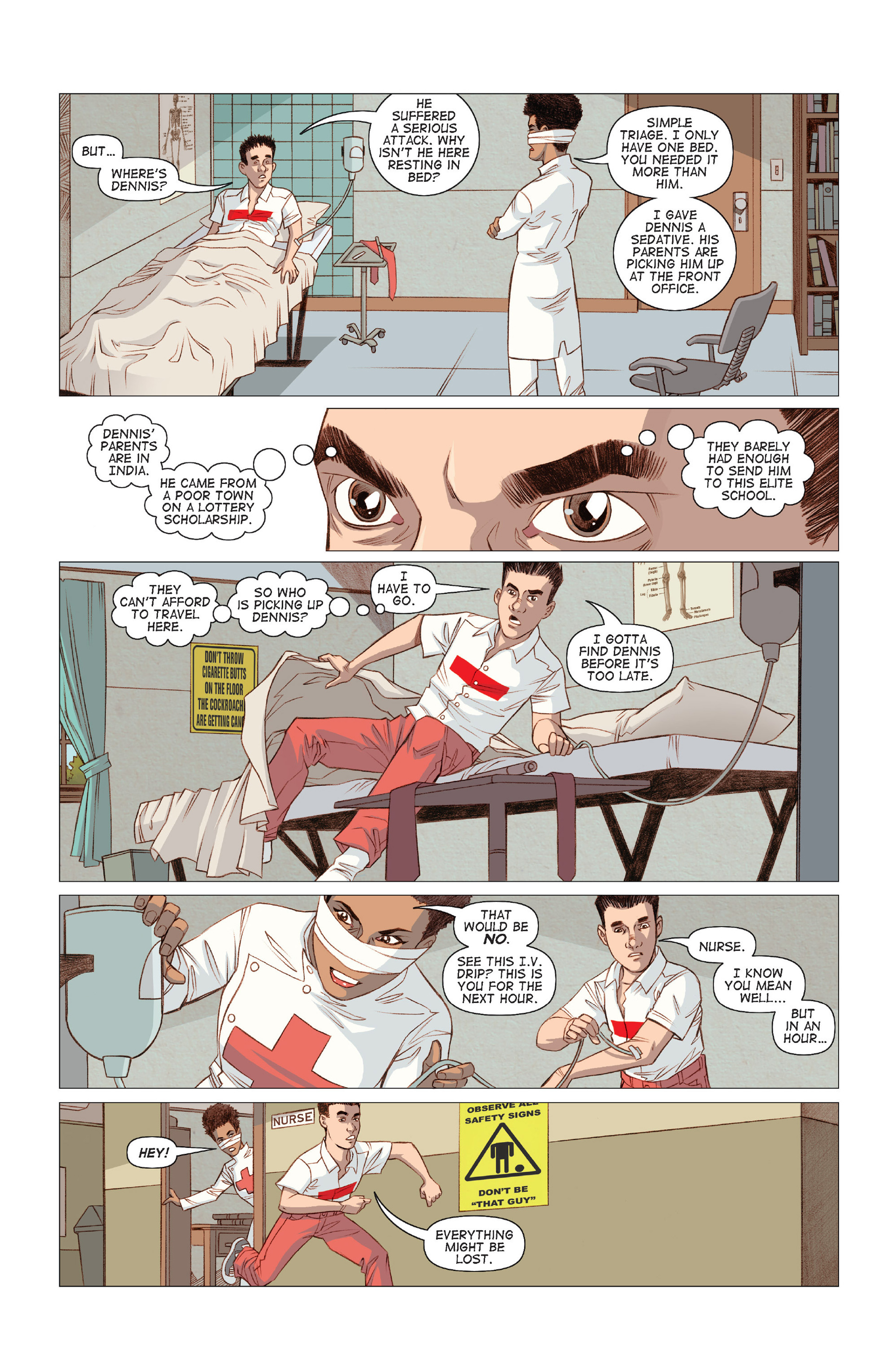 Read online Five Weapons comic -  Issue #9 - 7