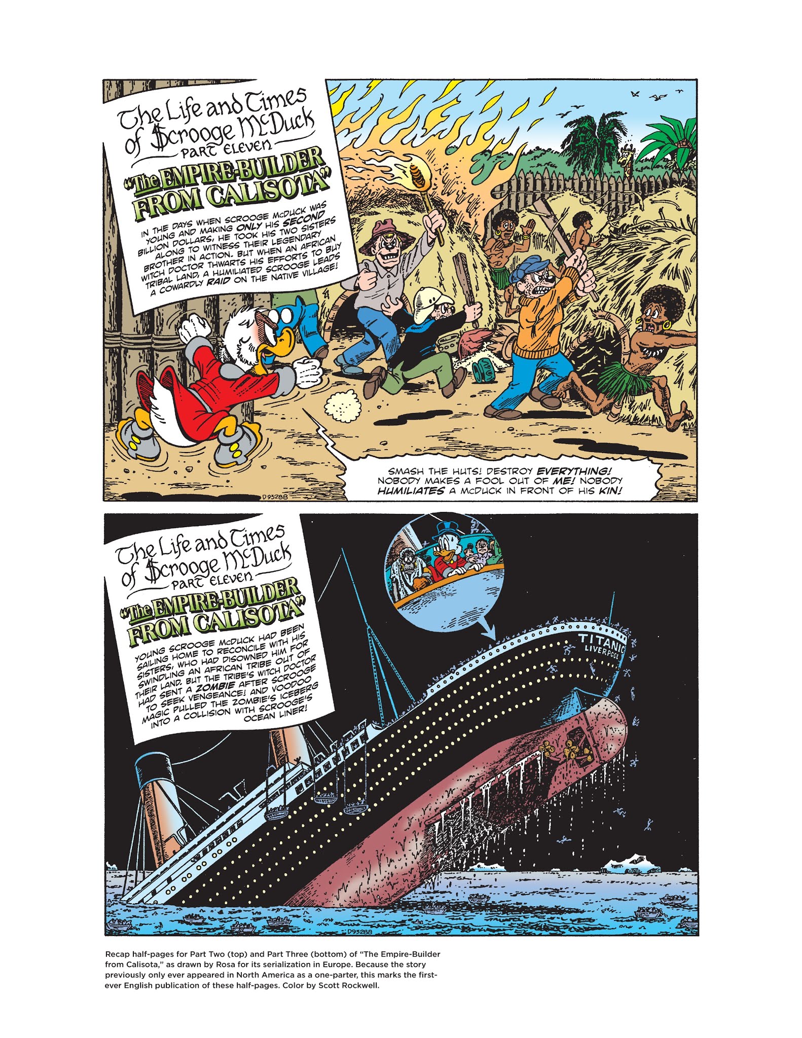 Read online Walt Disney Uncle Scrooge and Donald Duck: The Don Rosa Library comic -  Issue # TPB 5 (Part 2) - 78