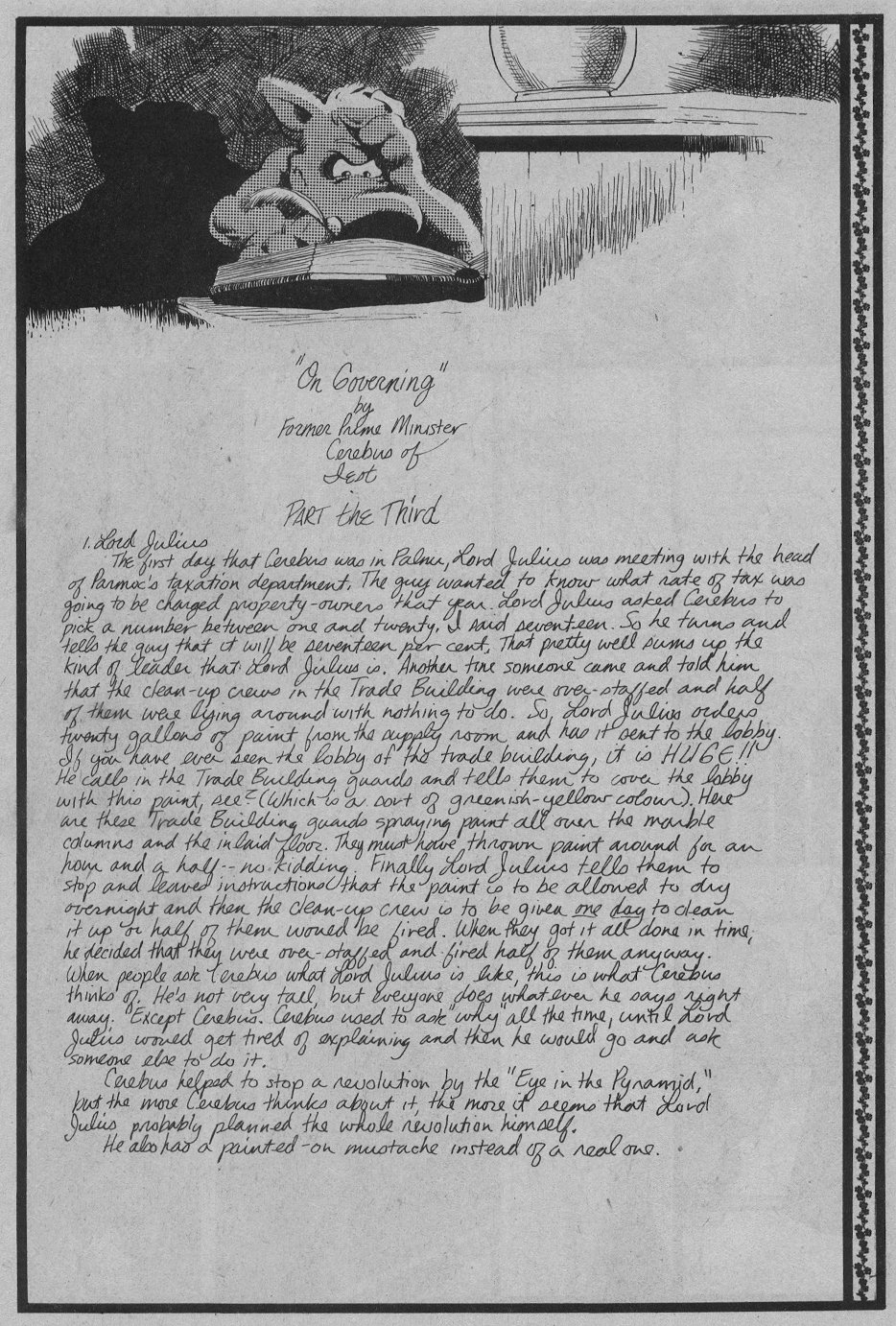 Read online Cerebus comic -  Issue #53 - 12