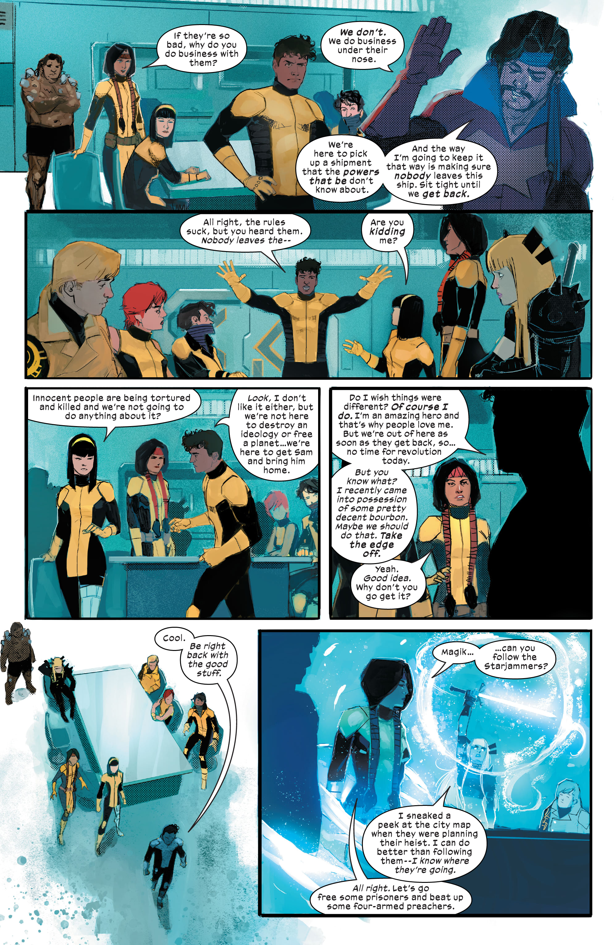 Read online New Mutants (2019) comic -  Issue # _TPB New Mutants by Jonathan Hickman - 31