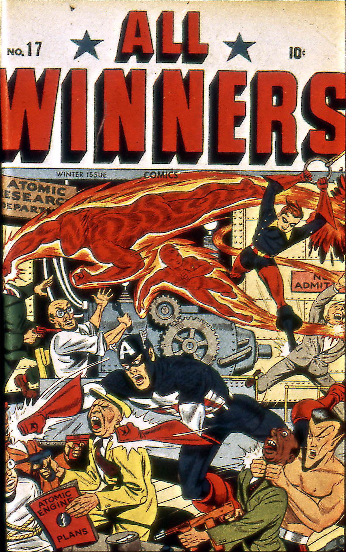 Read online All-Winners Comics comic -  Issue #17 - 2