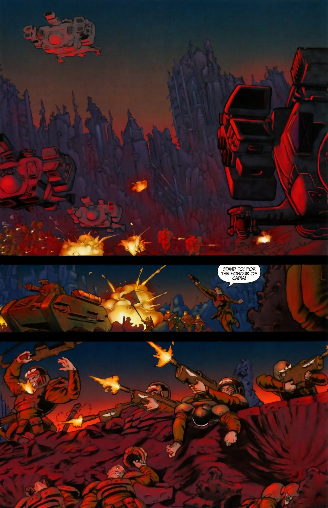 Read online Warhammer 40,000: Fire & Honour comic -  Issue #1 - 17
