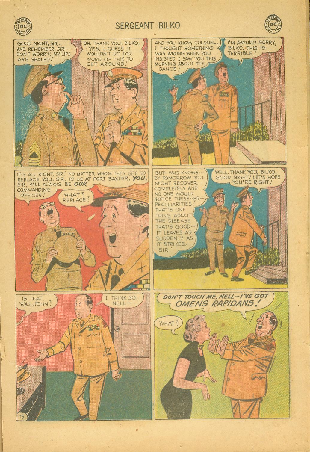 Read online Sergeant Bilko comic -  Issue #8 - 17