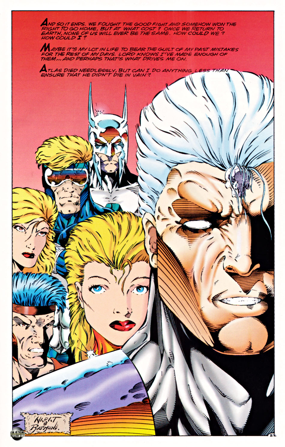 Read online Brigade (1992) comic -  Issue #4 - 23