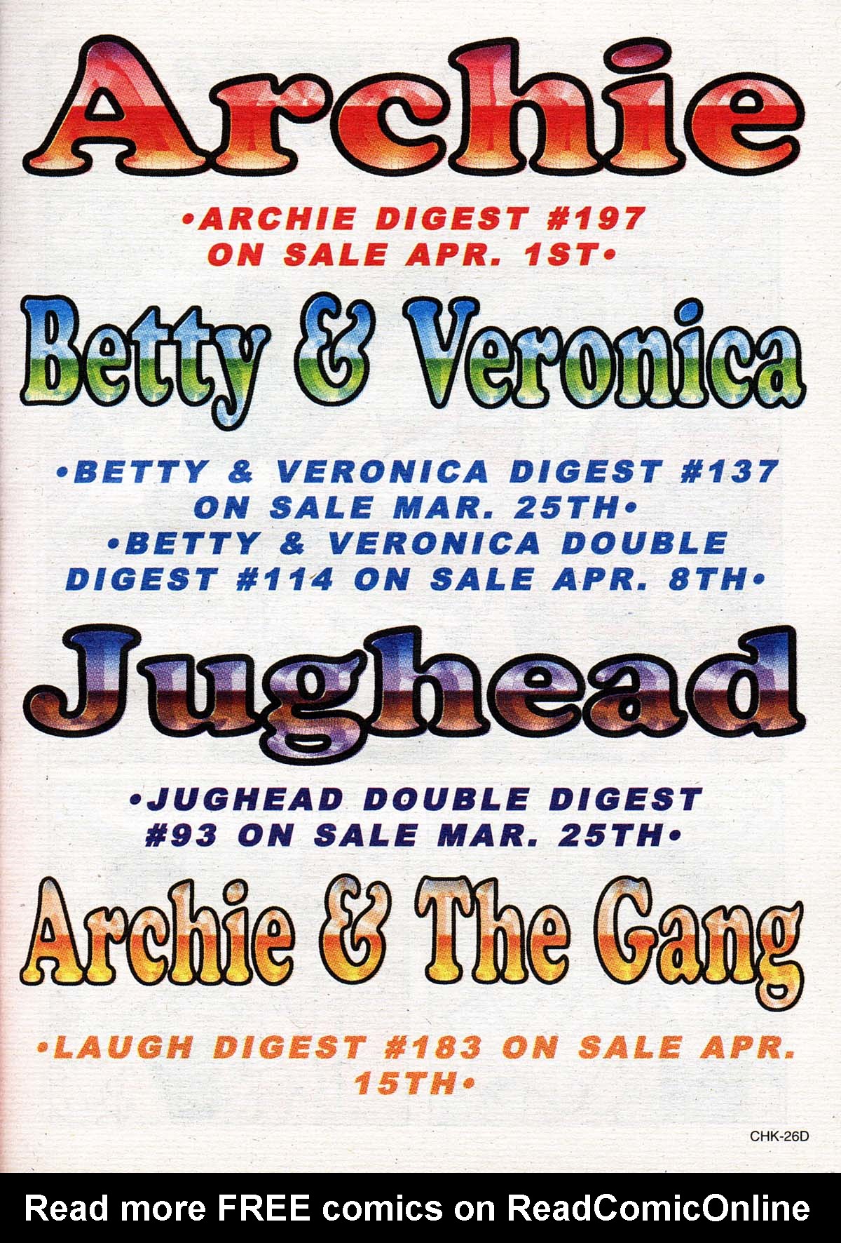 Read online Archie Digest Magazine comic -  Issue #197 - 42