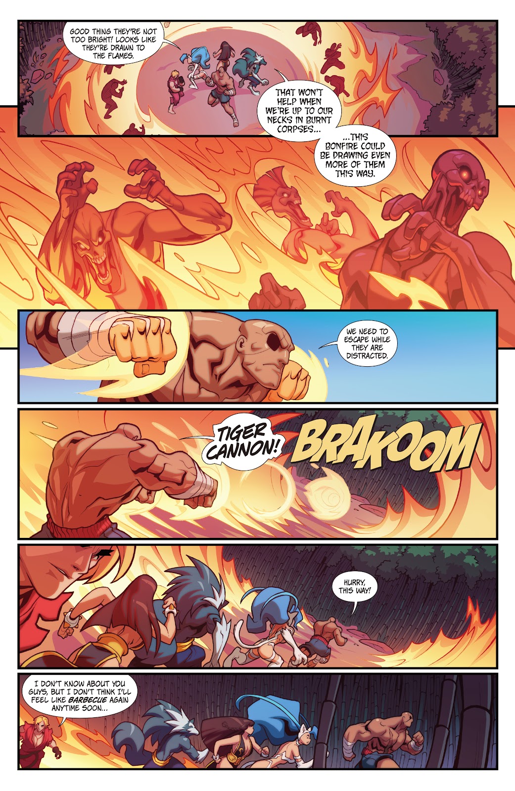 Street Fighter VS Darkstalkers issue 2 - Page 17
