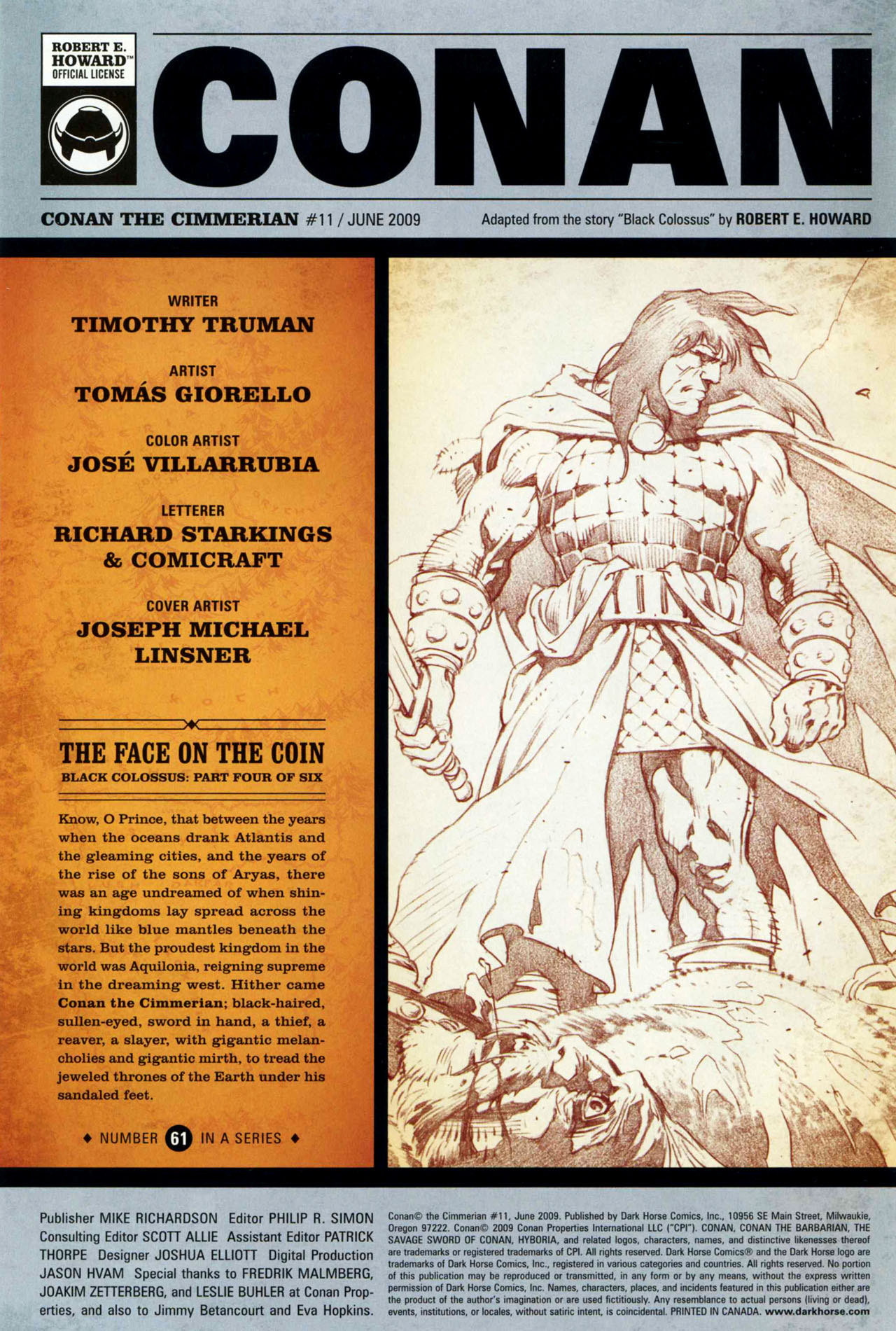 Read online Conan The Cimmerian comic -  Issue #11 - 2