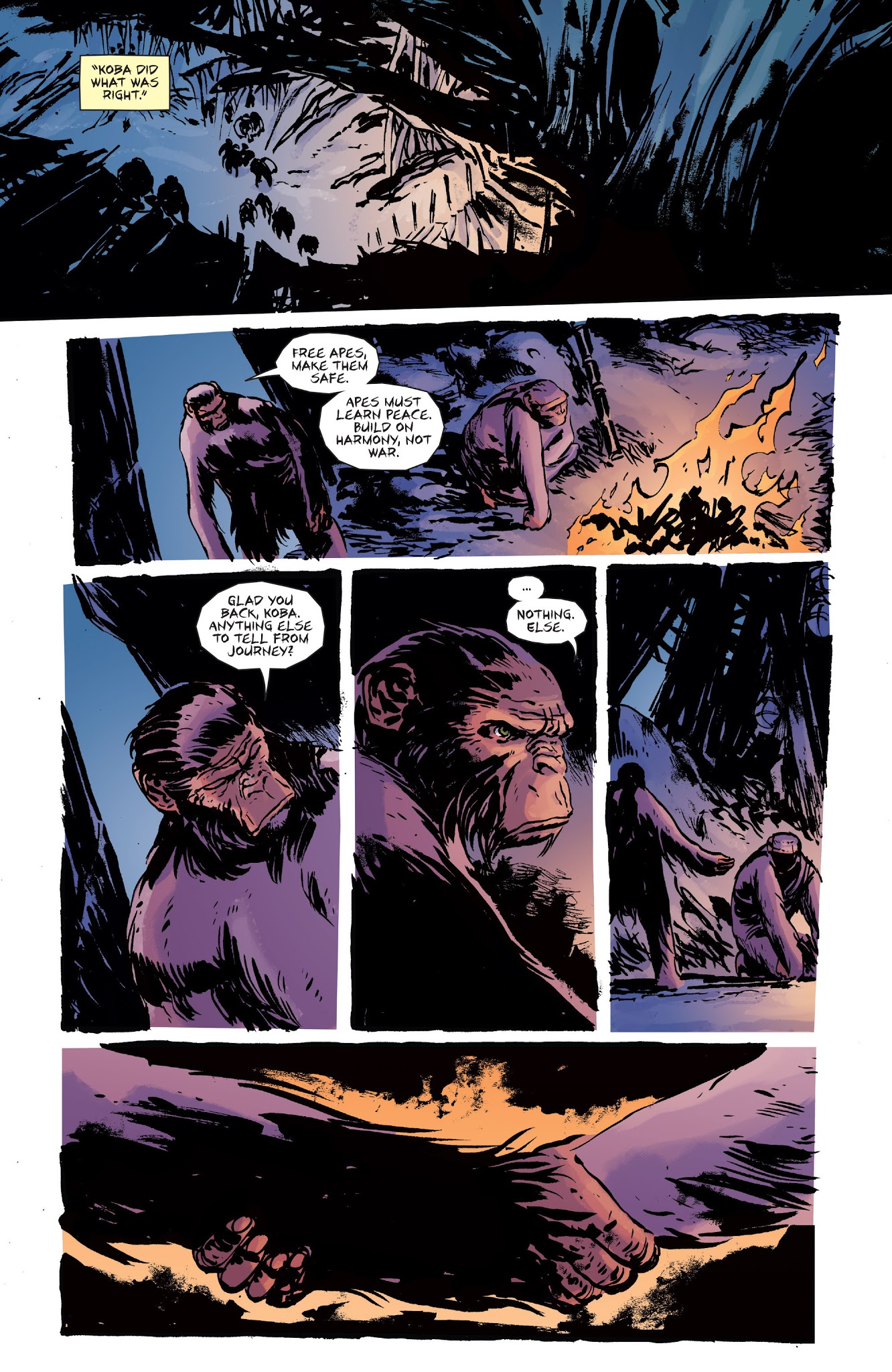 Read online Dawn of the Planet of the Apes comic -  Issue # TPB - 141