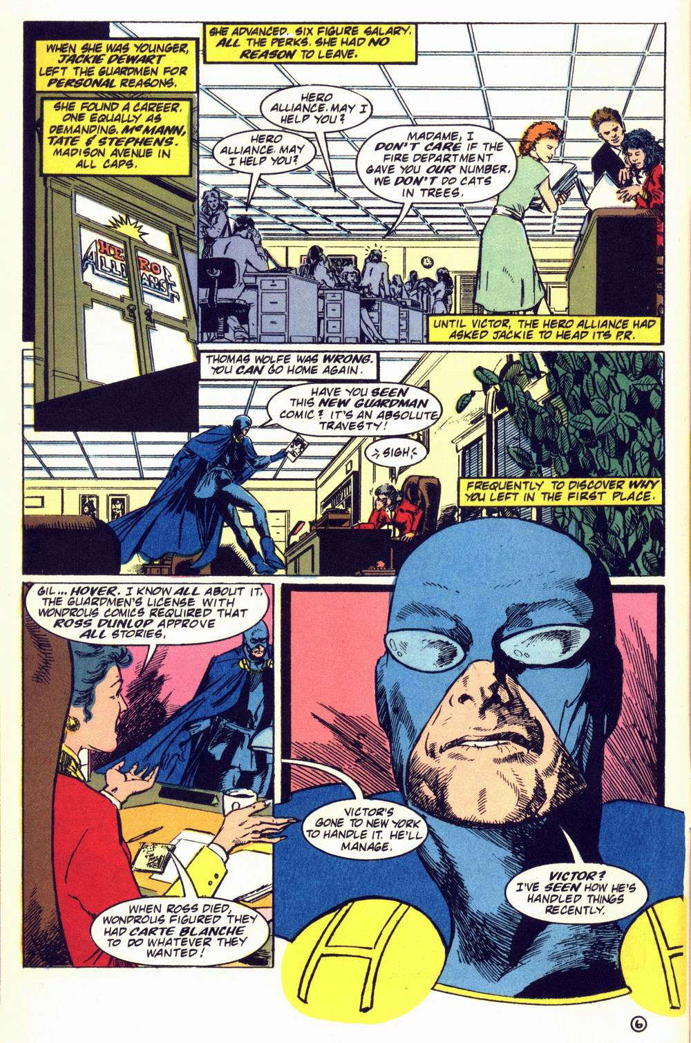 Read online Hero Alliance (1989) comic -  Issue #15 - 8