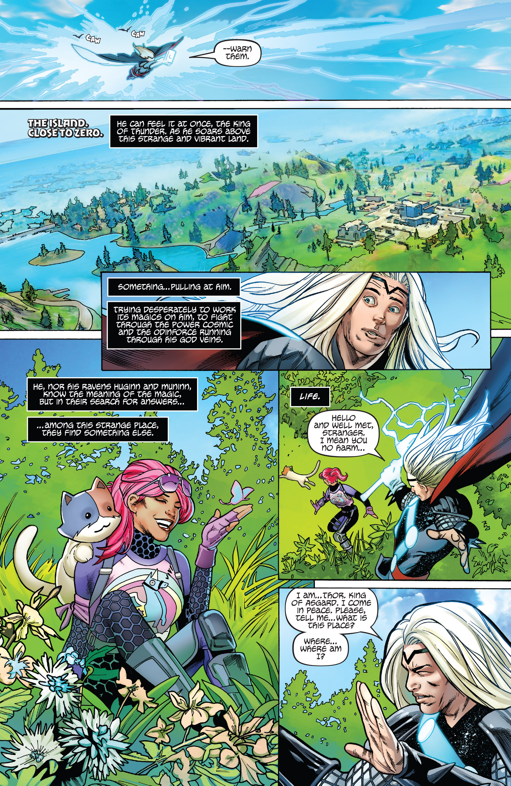 Read online Fortnite x Marvel - Nexus War comic -  Issue # Thor - 5