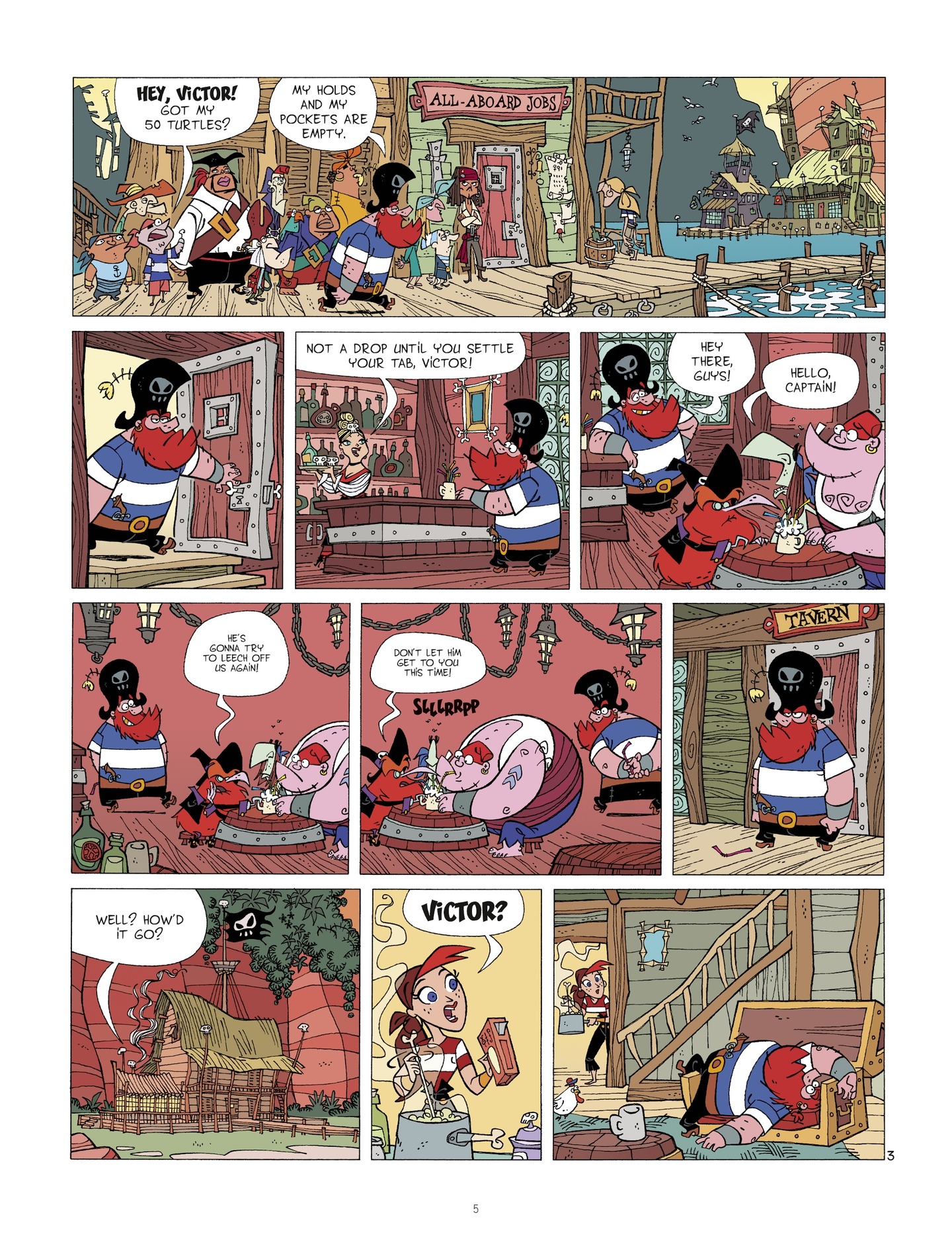 Read online Pirate Family comic -  Issue #1 - 5