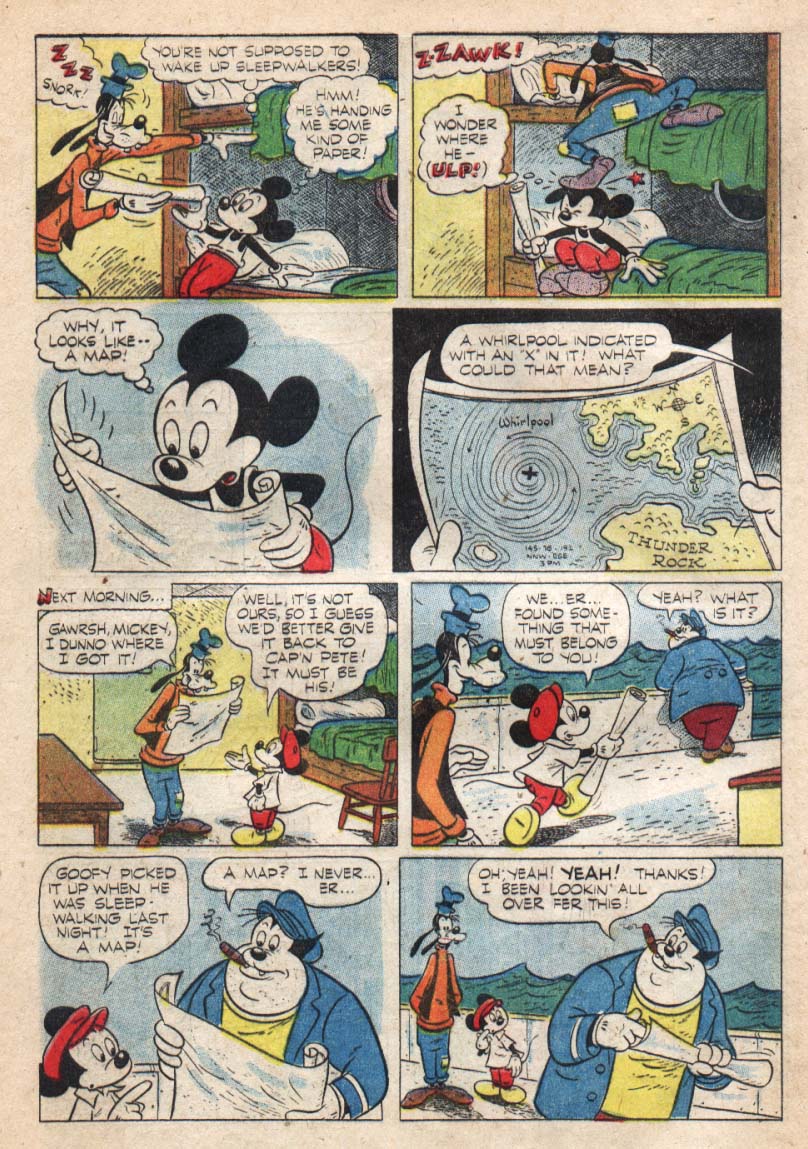 Read online Walt Disney's Comics and Stories comic -  Issue #155 - 48