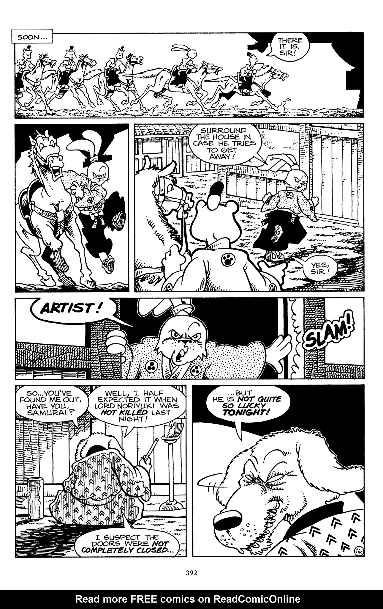 Read online The Usagi Yojimbo Saga comic -  Issue # TPB 5 - 386