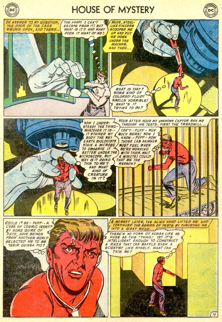 Read online House of Mystery (1951) comic -  Issue #62 - 13